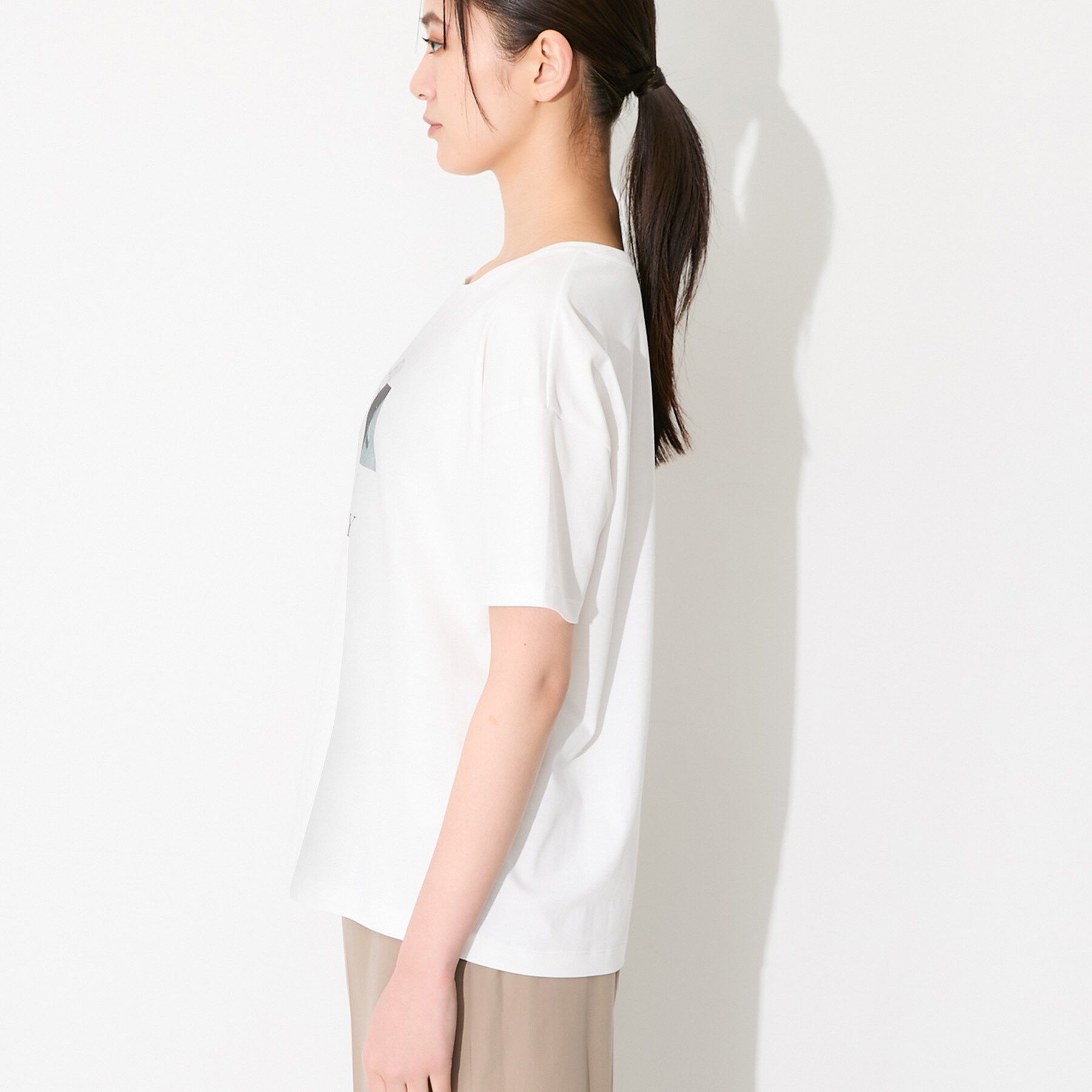 INDIVI「【選べるバリエーション】プリントTシャツ」|Tシャツ・カットソー|
