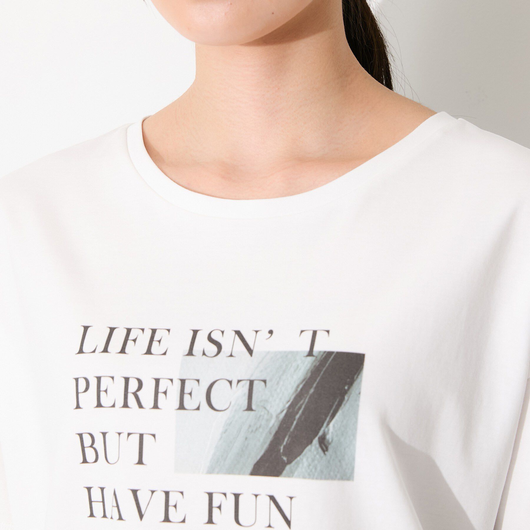 INDIVI「【選べるバリエーション】プリントTシャツ」|Tシャツ・カットソー|