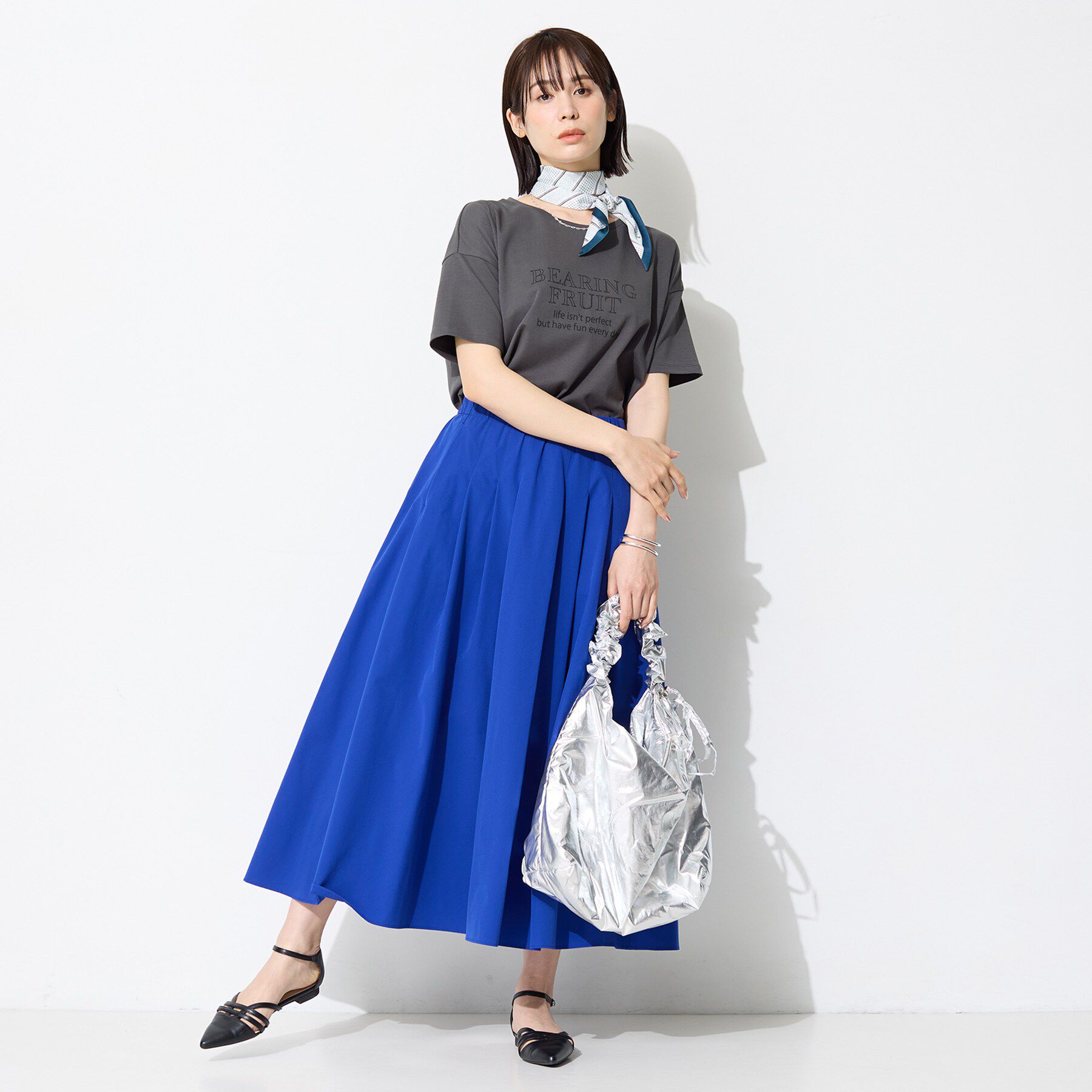INDIVI「【選べるバリエーション】プリントTシャツ」|Tシャツ・カットソー|