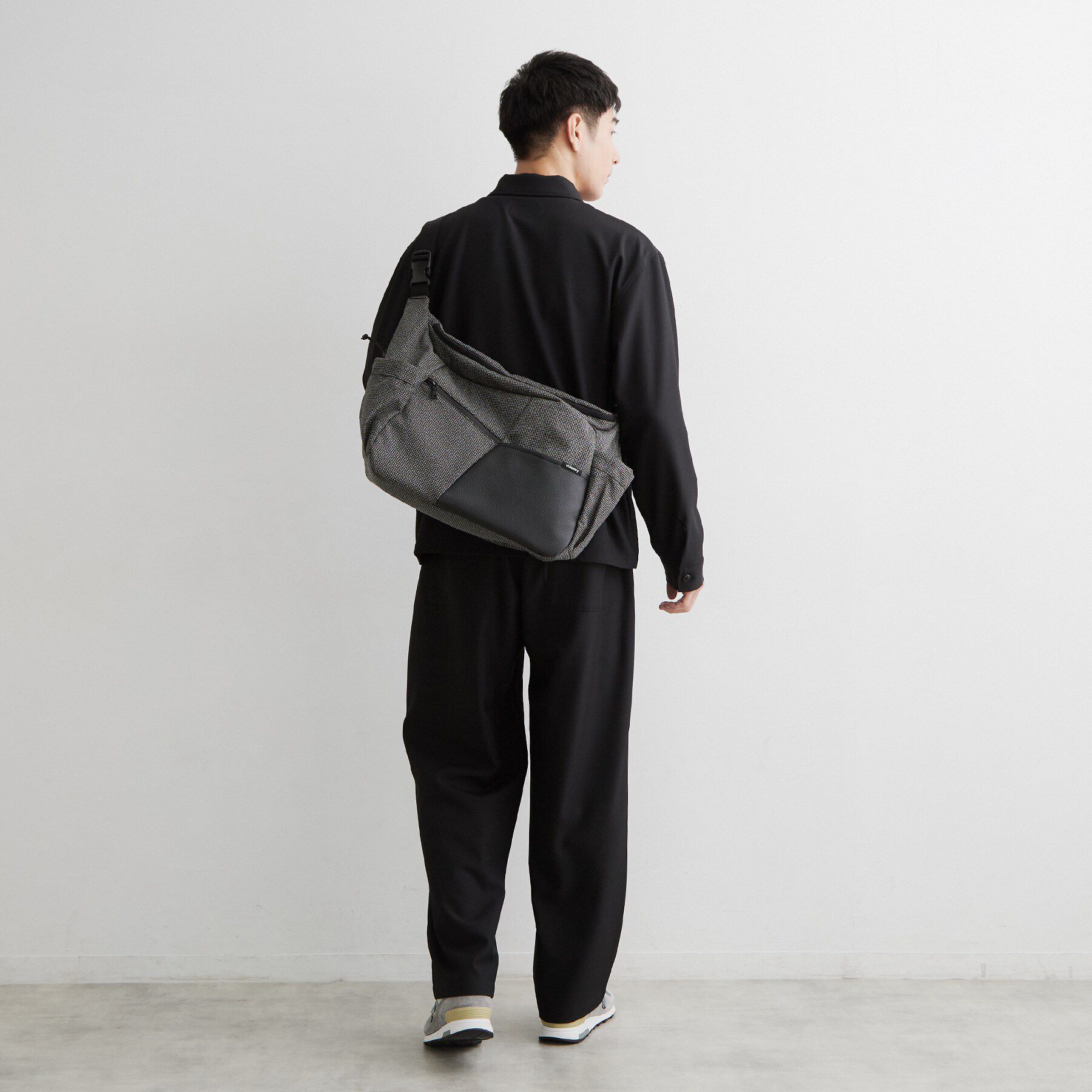 THE SHOP TK「VISIONARY 異素材コンビ ビッグショルダーバッグ」|ショルダー・メッセンジャー|