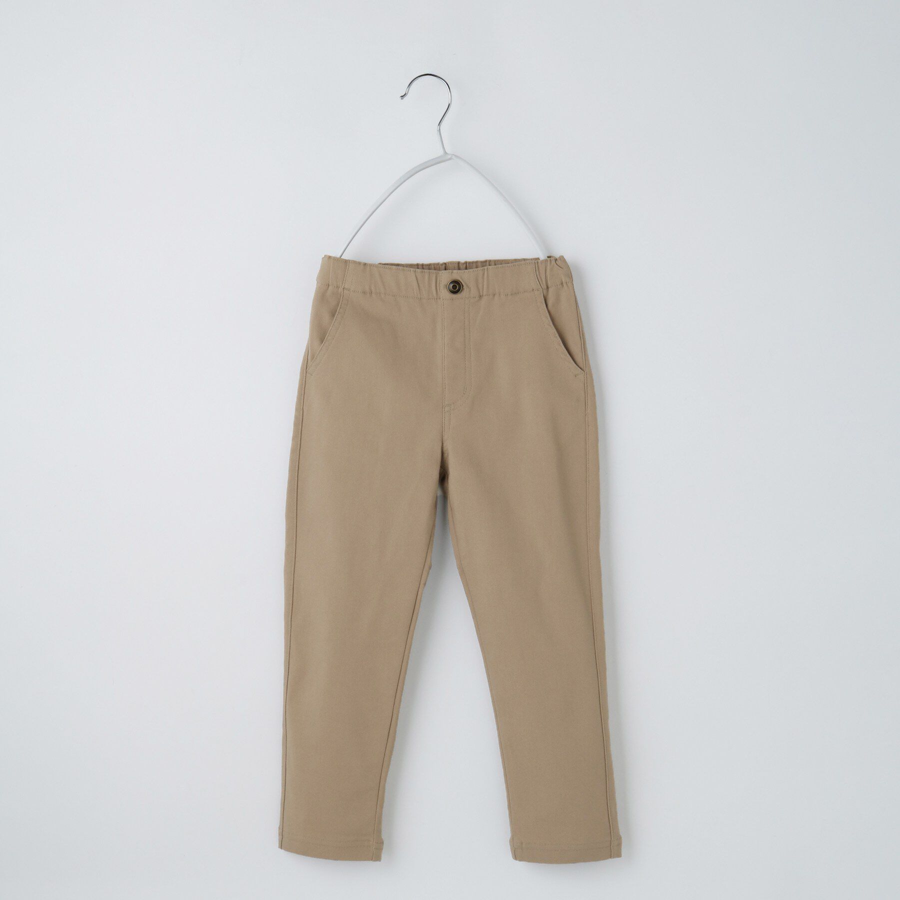 THE SHOP TK「【110-160】裏起毛ノビールパンツ」|その他|ベージュ(052)
