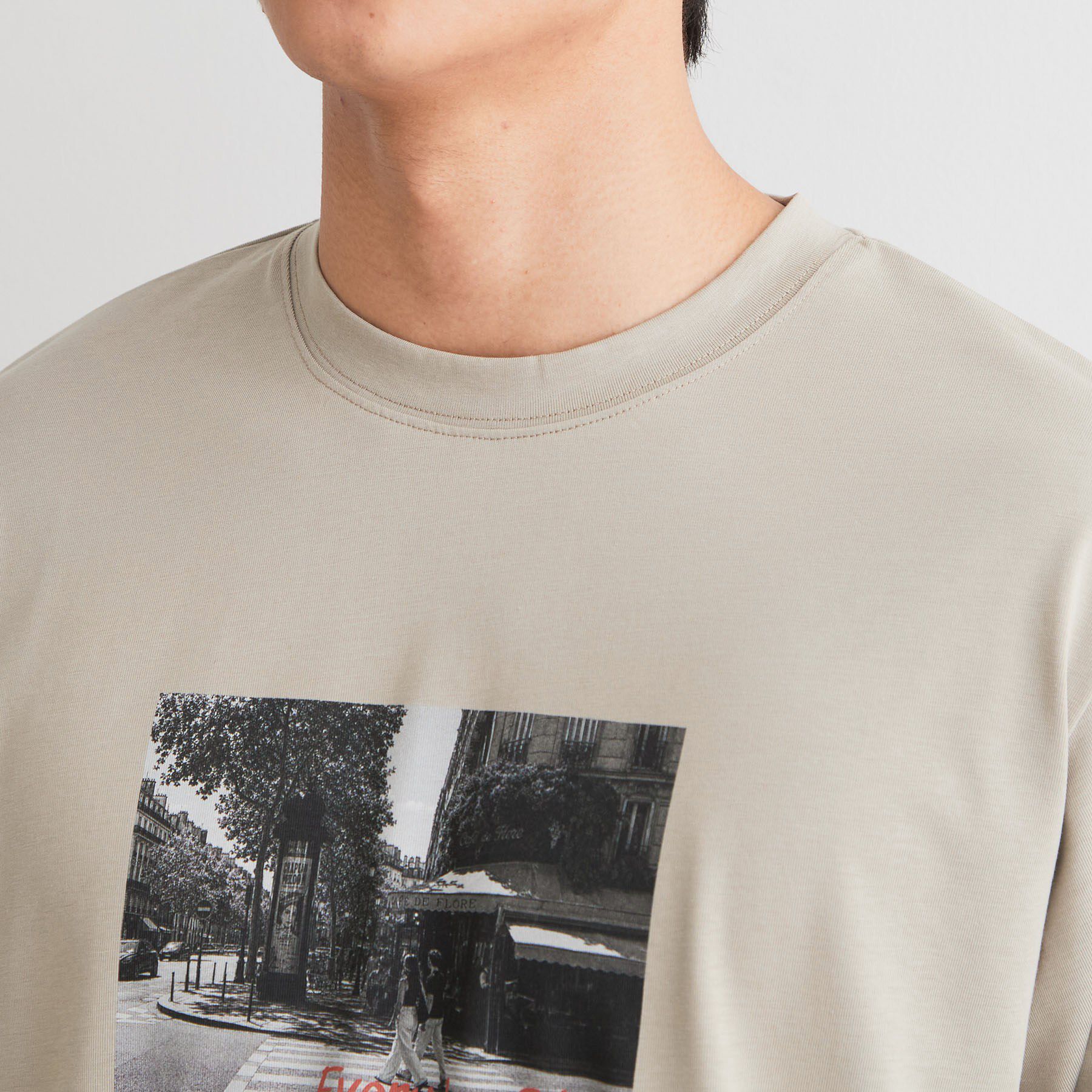 THE SHOP TK「フォトシプリント 長袖Tシャツ」|Tシャツ・カットソー|