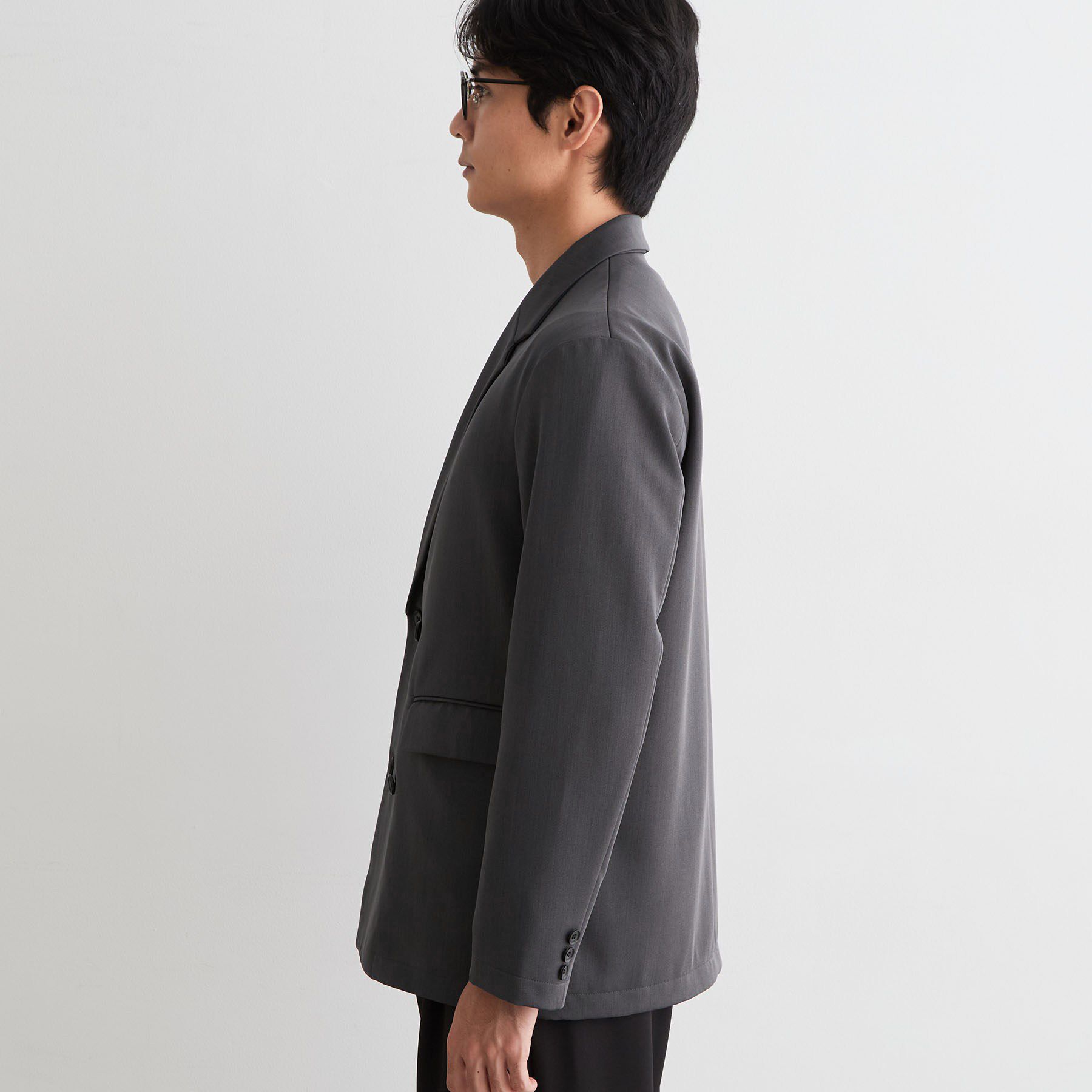 THE SHOP TK「ダブルブレストジャケット」|テーラードジャケット|