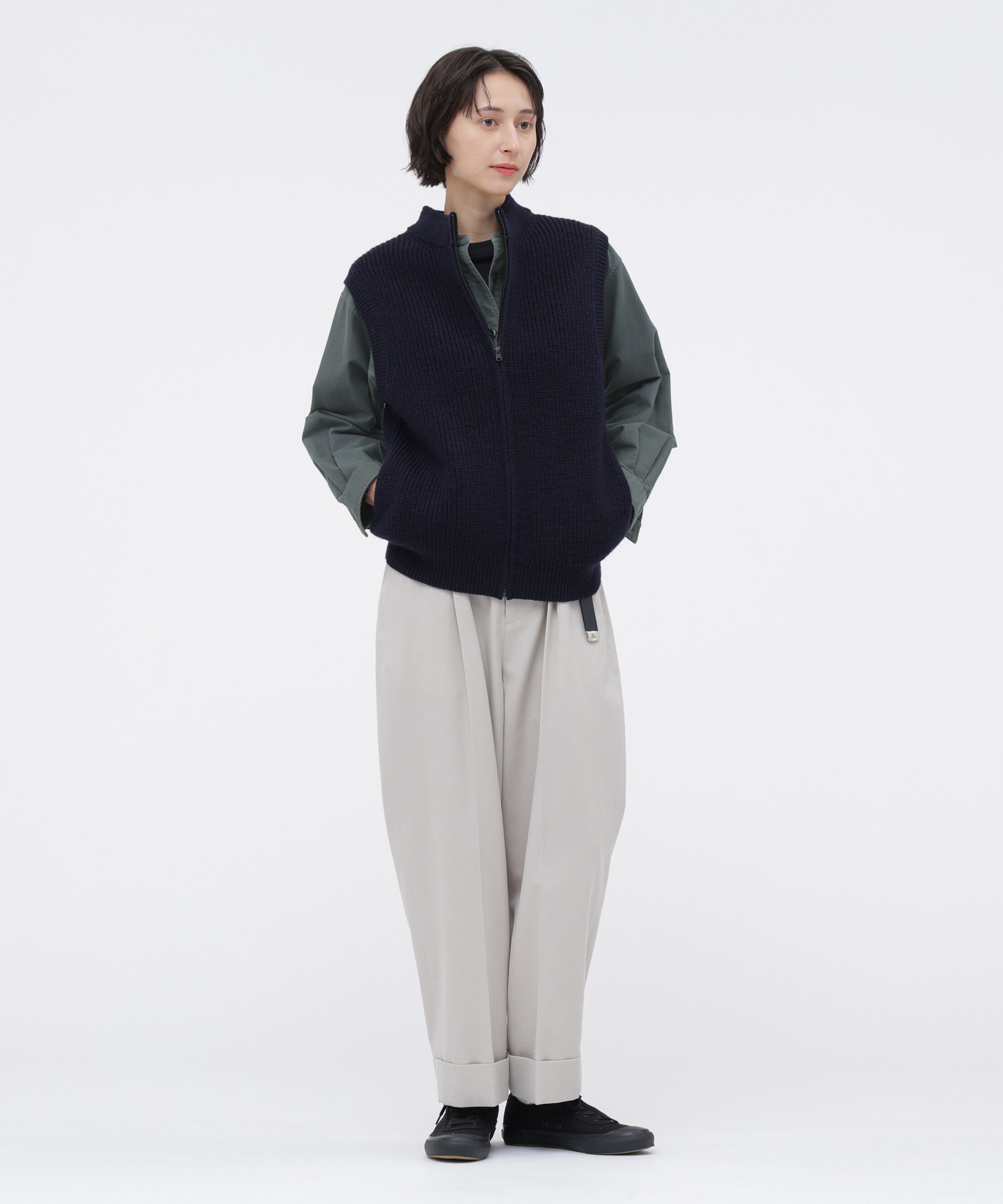 MHL.「ASH WOOL KNITWEAR」|ニット・セーター|