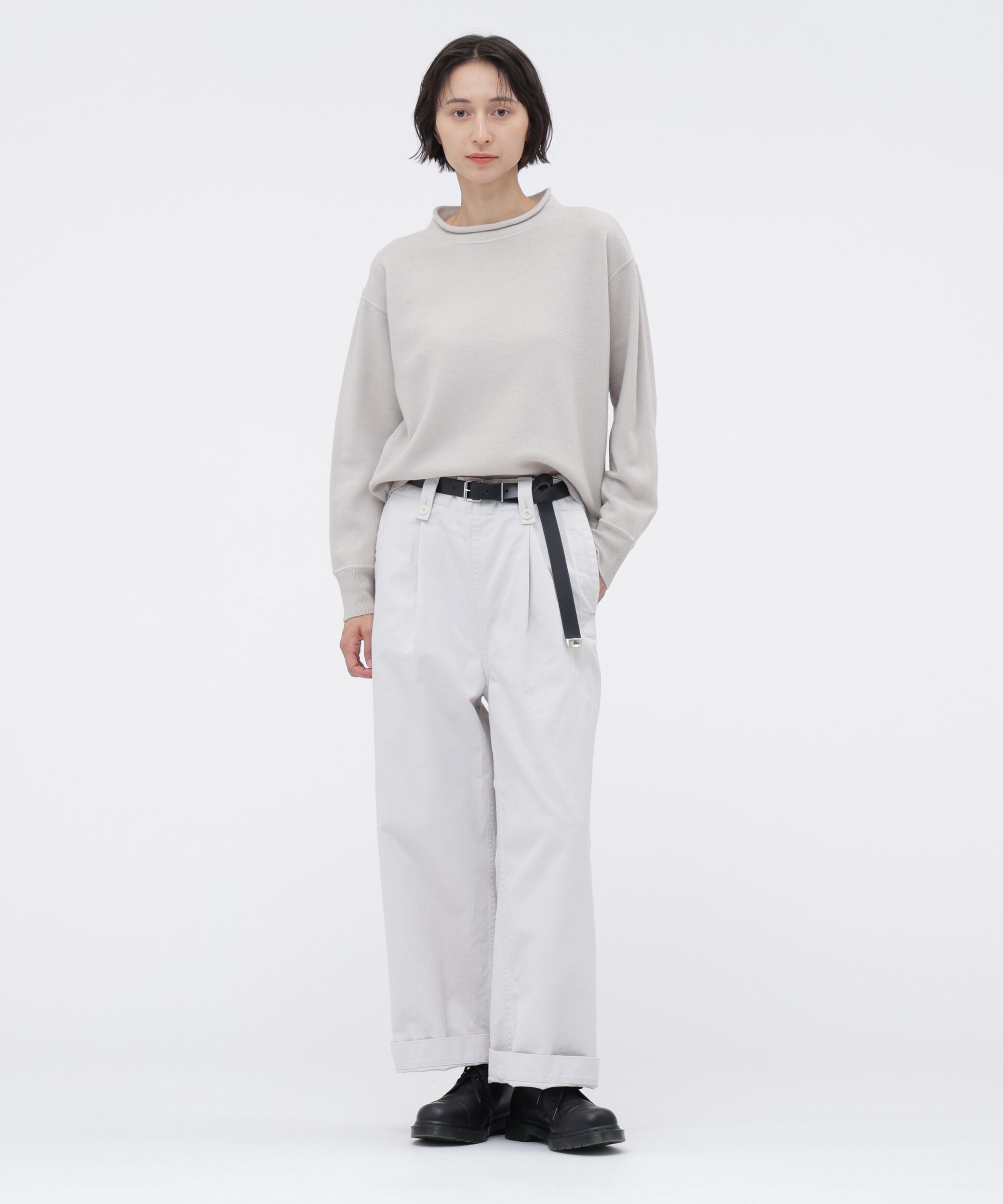 MHL.「FELTED ROUGH WOOL KNITWEAR」|ニット・セーター|