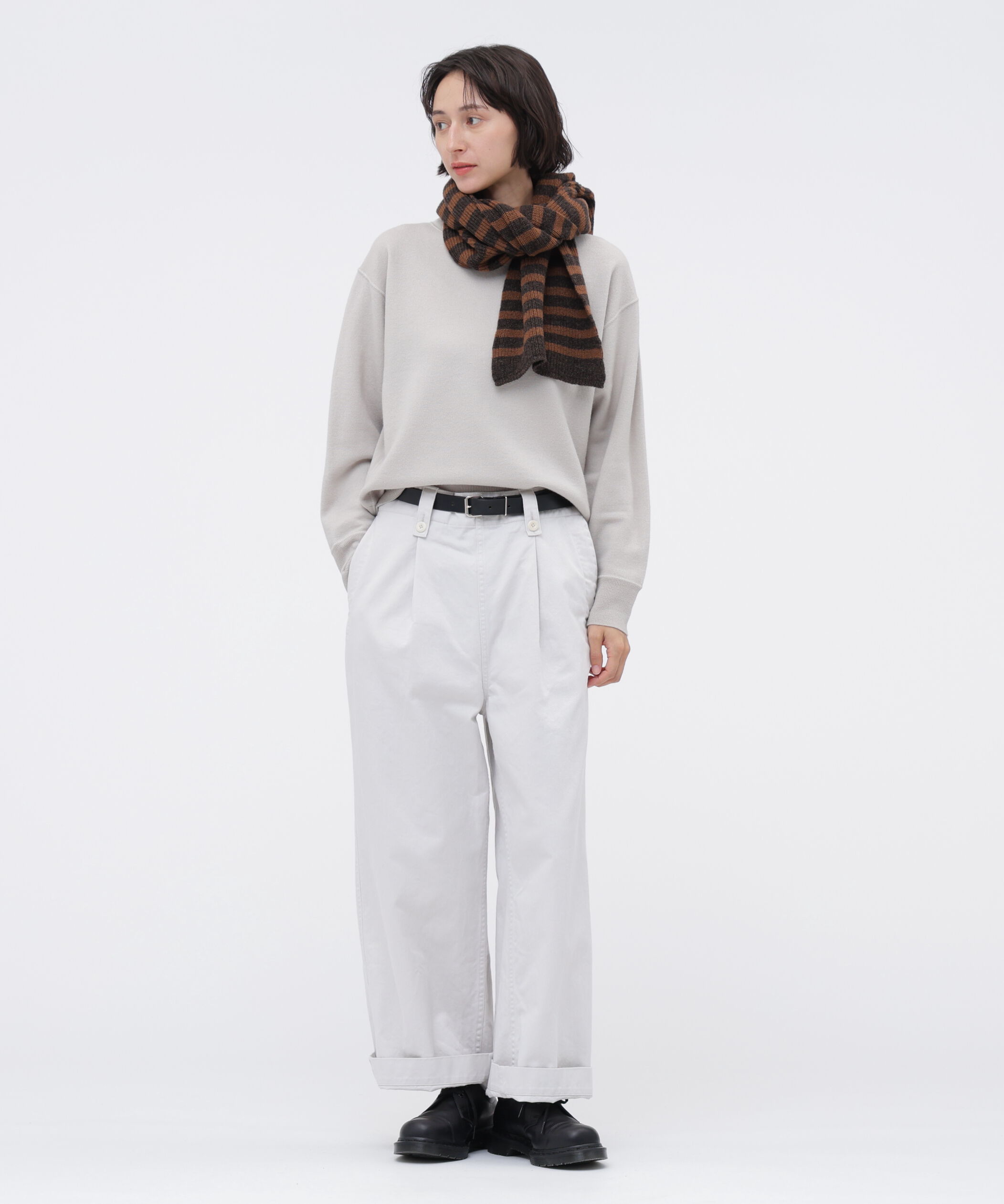 MHL.「FELTED ROUGH WOOL KNITWEAR」|ニット・セーター|