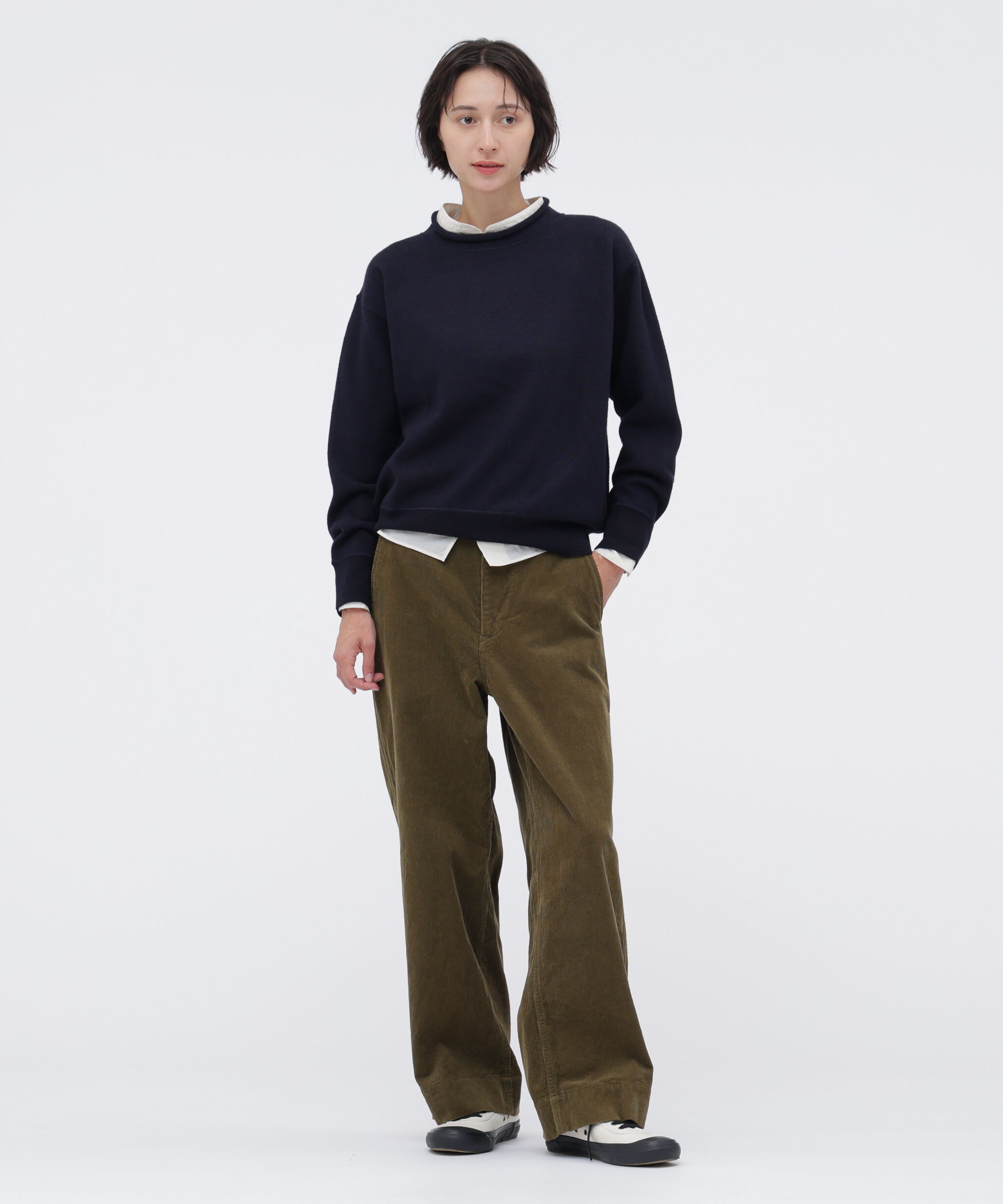 MHL.「FELTED ROUGH WOOL KNITWEAR」|ニット・セーター|