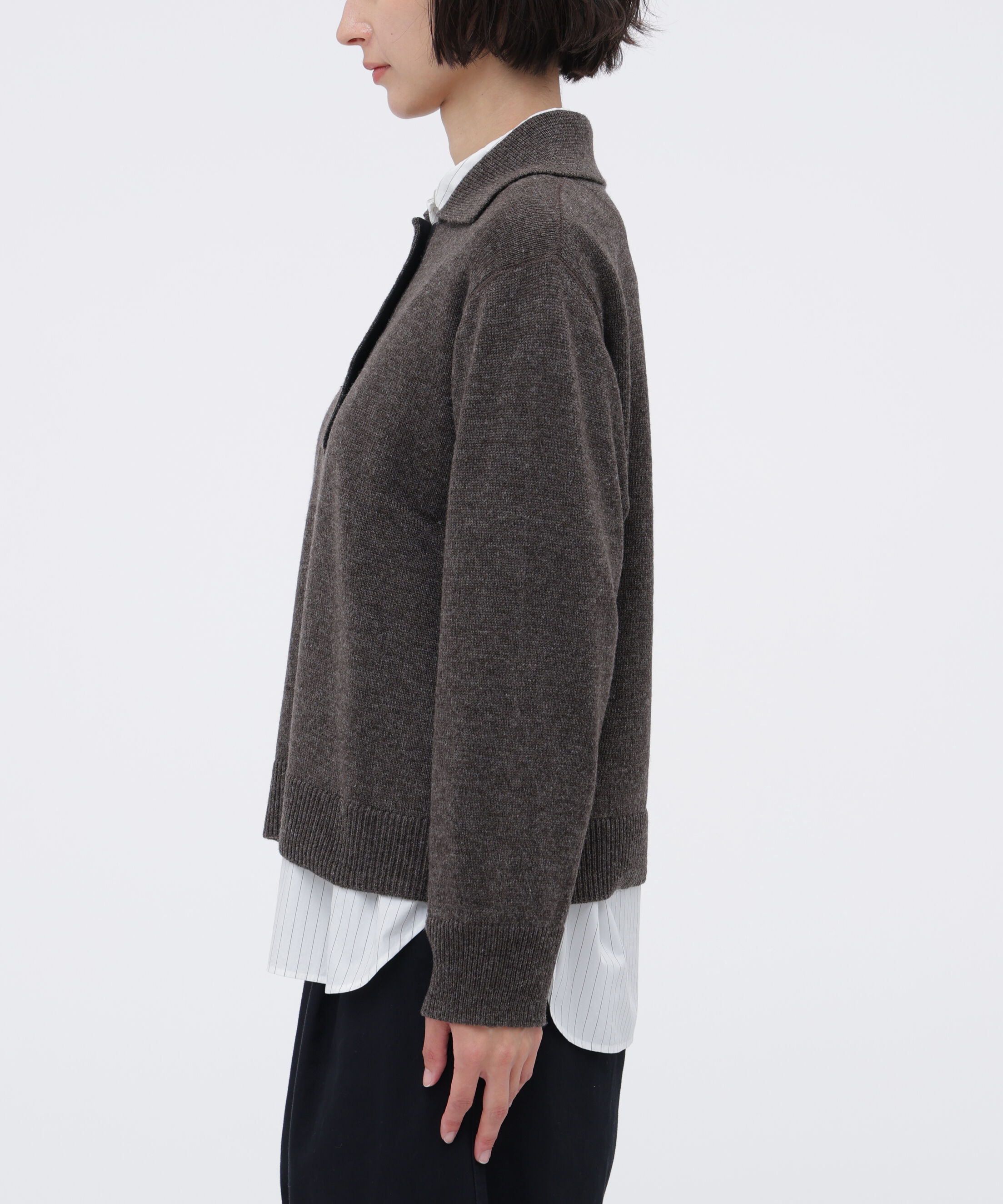 MHL.「WASHABLE DRY WOOL KNITWEAR」|ニット・セーター|