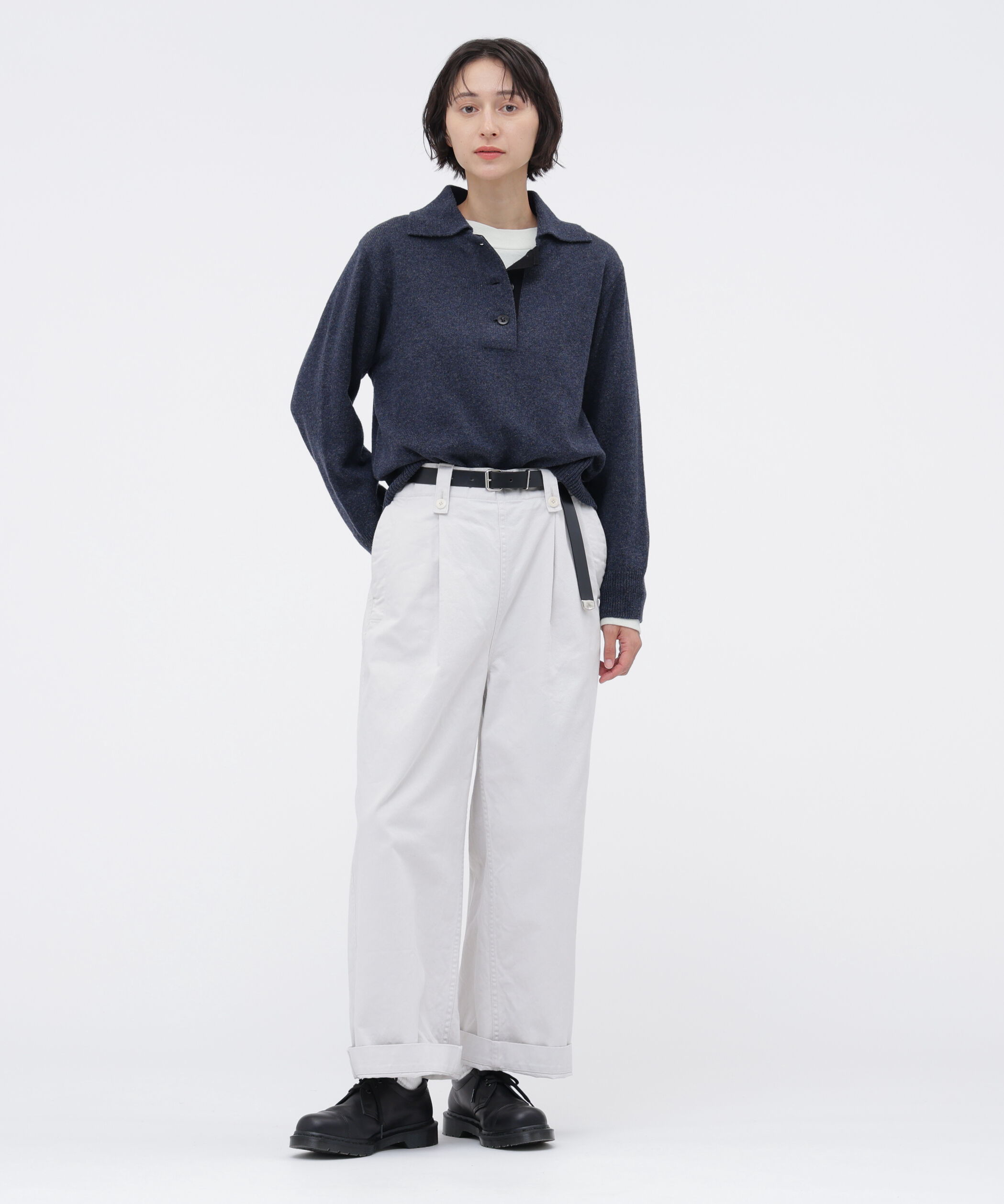 MHL.「WASHABLE DRY WOOL KNITWEAR」|ニット・セーター|