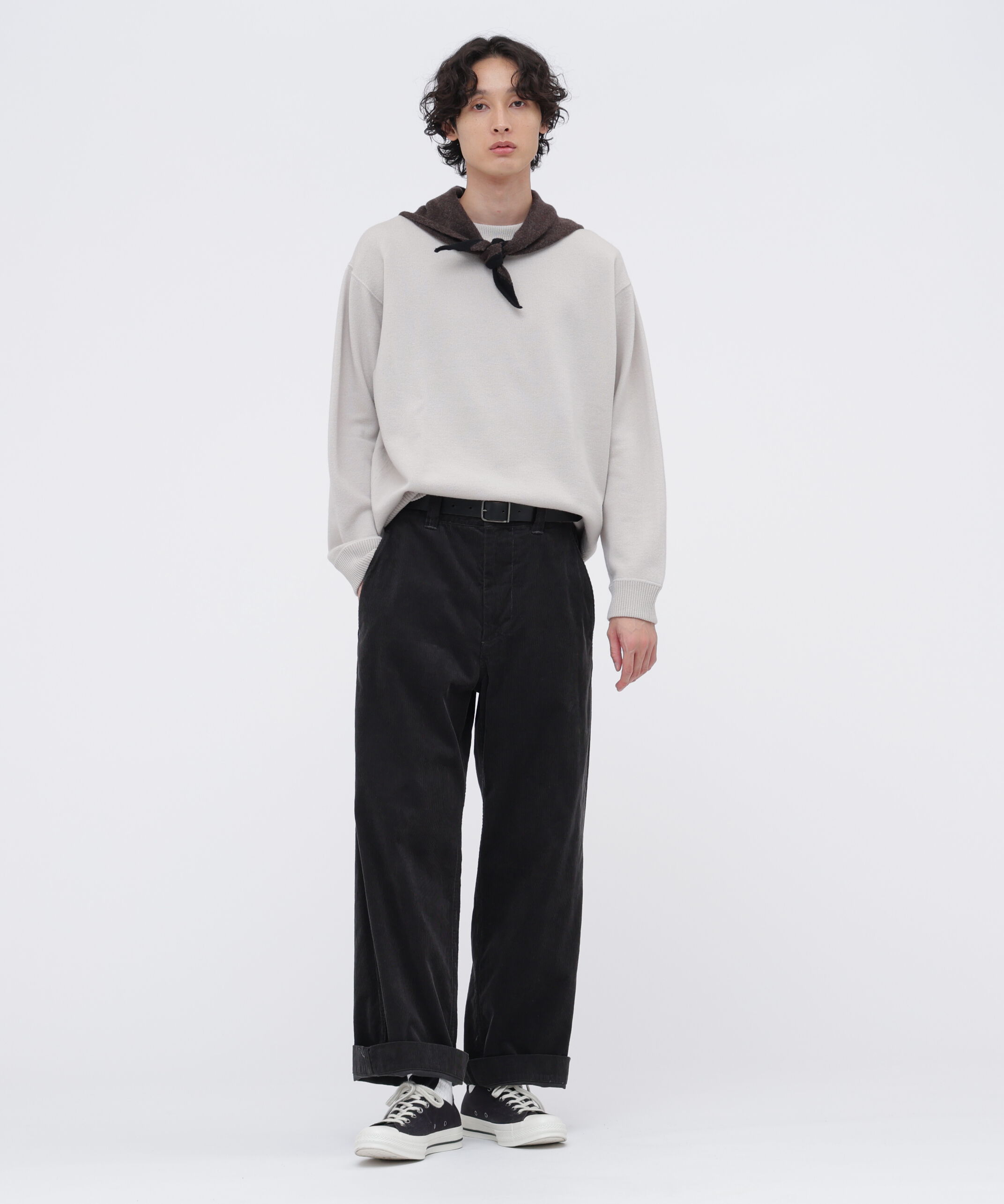 MHL.「FELTED ROUGH WOOL KNITWEAR」|ニット・セーター|