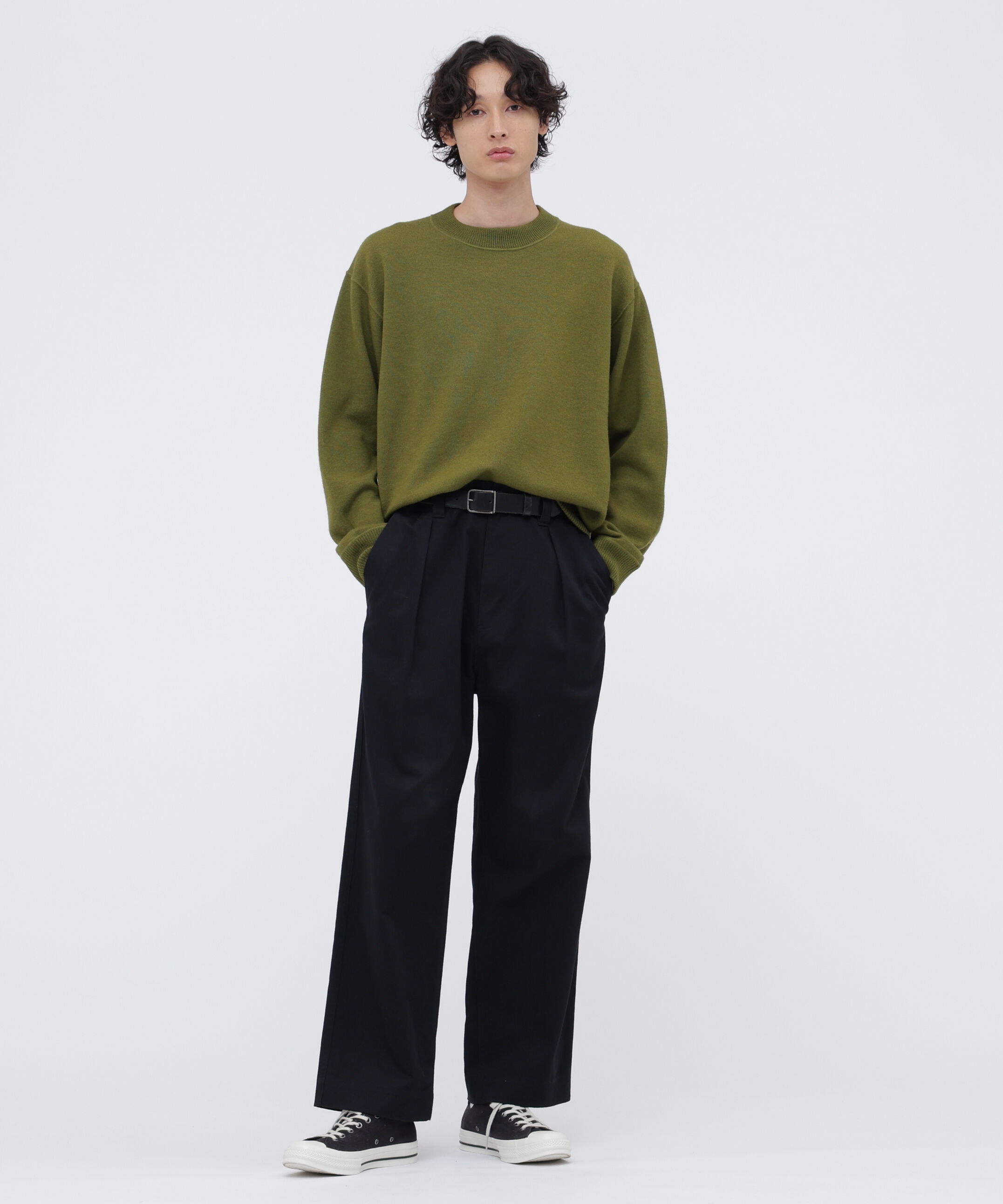 MHL.「FELTED ROUGH WOOL KNITWEAR」|ニット・セーター|