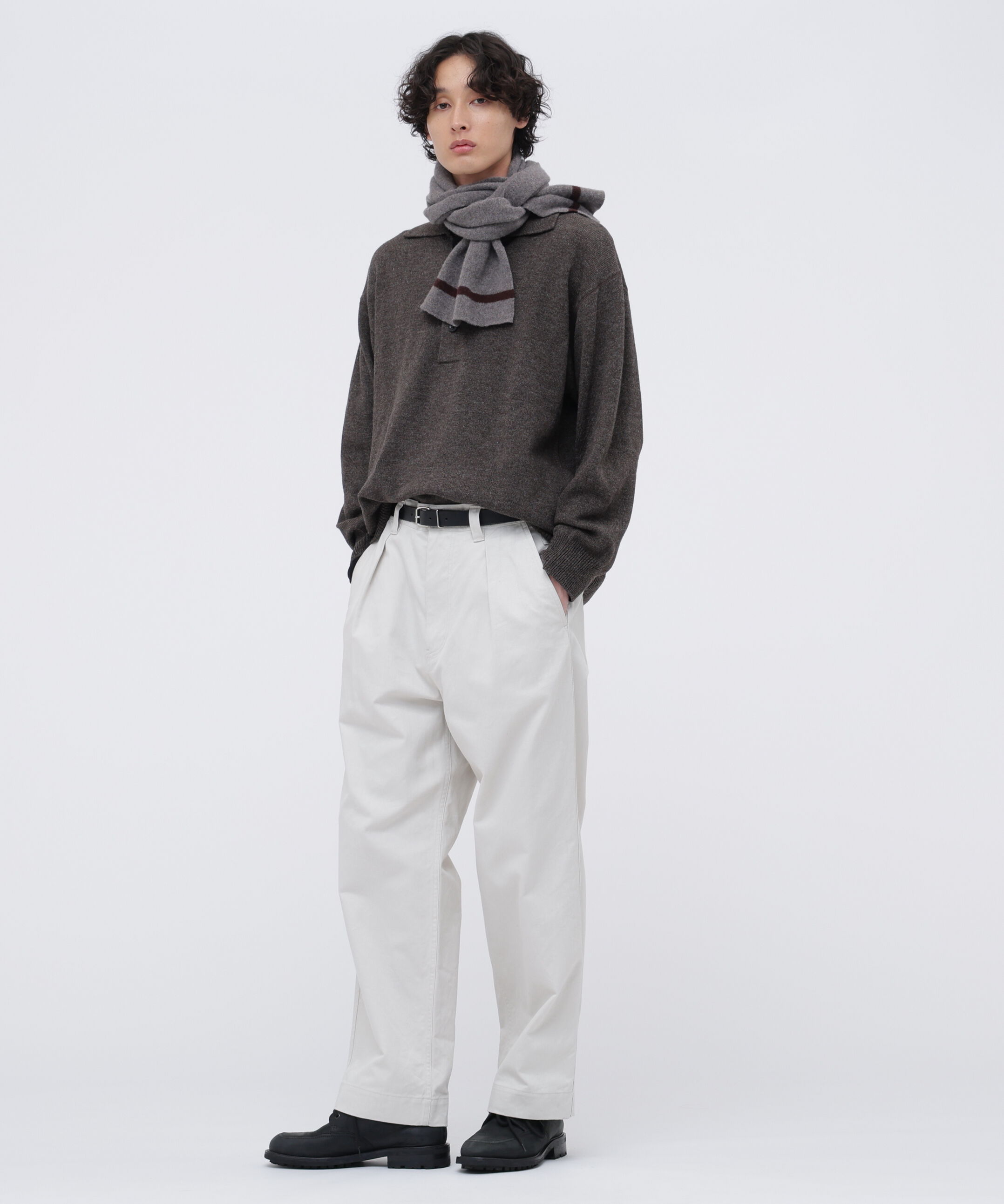 MHL.「WASHABLE DRY WOOL KNITWEAR」|ニット・セーター|