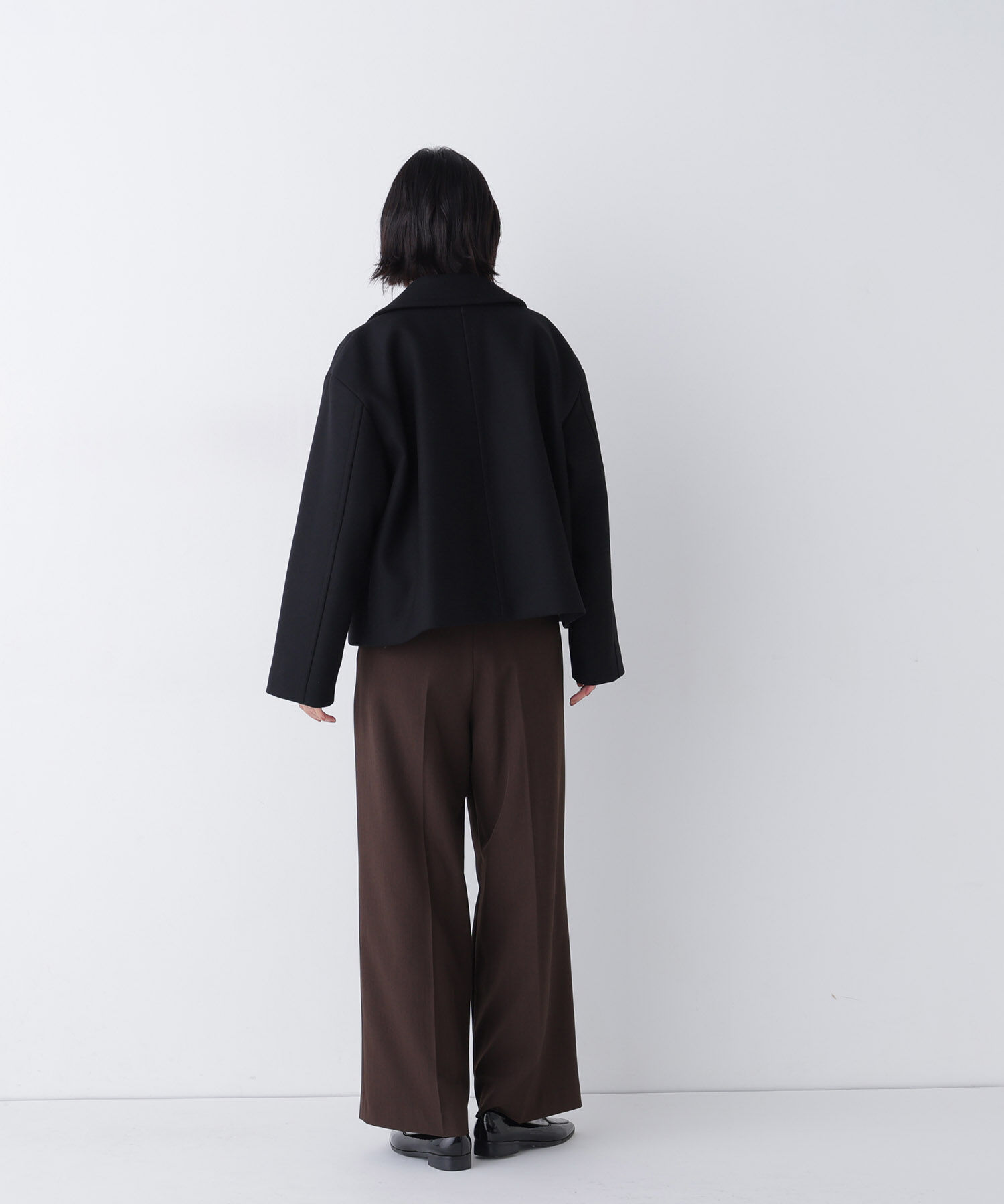  「＜FABRICA＞ショートPコート」|ブルゾン・スタジャン|