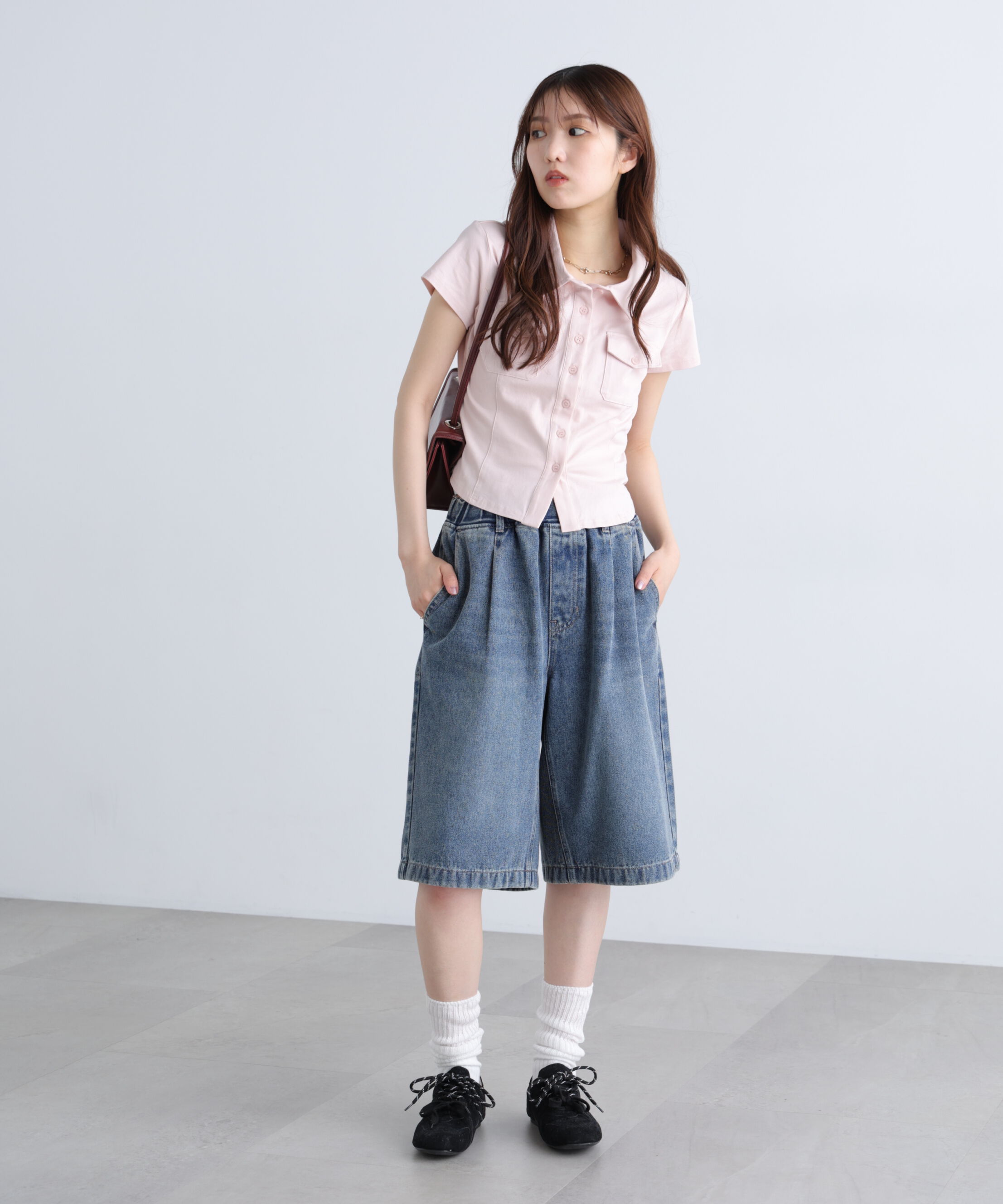 「コンパクトシャツカットソー」|Tシャツ・カットソー|