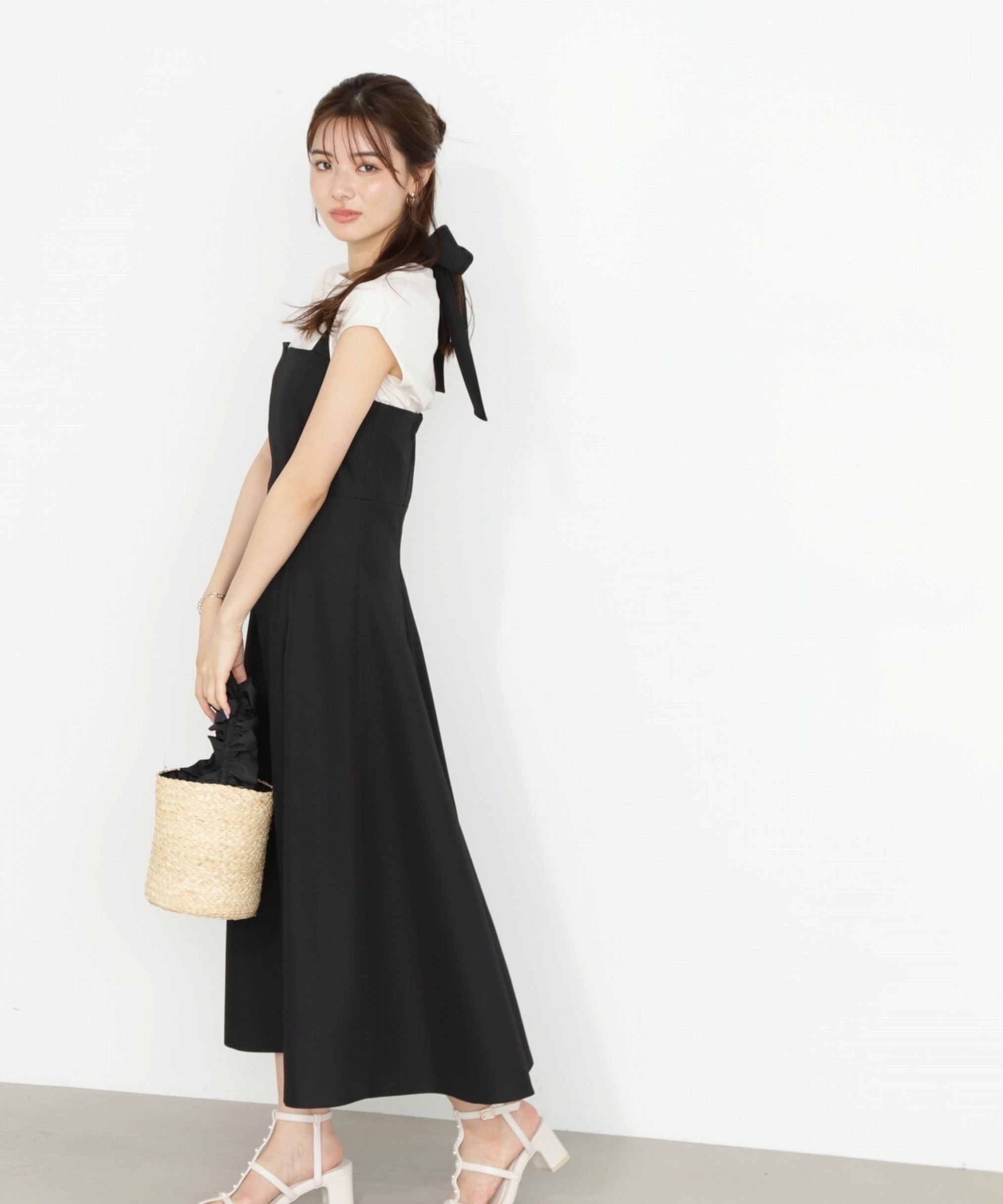 PROPORTION BODY DRESSING「ホルターネックジャンスカ」|ワンピース|