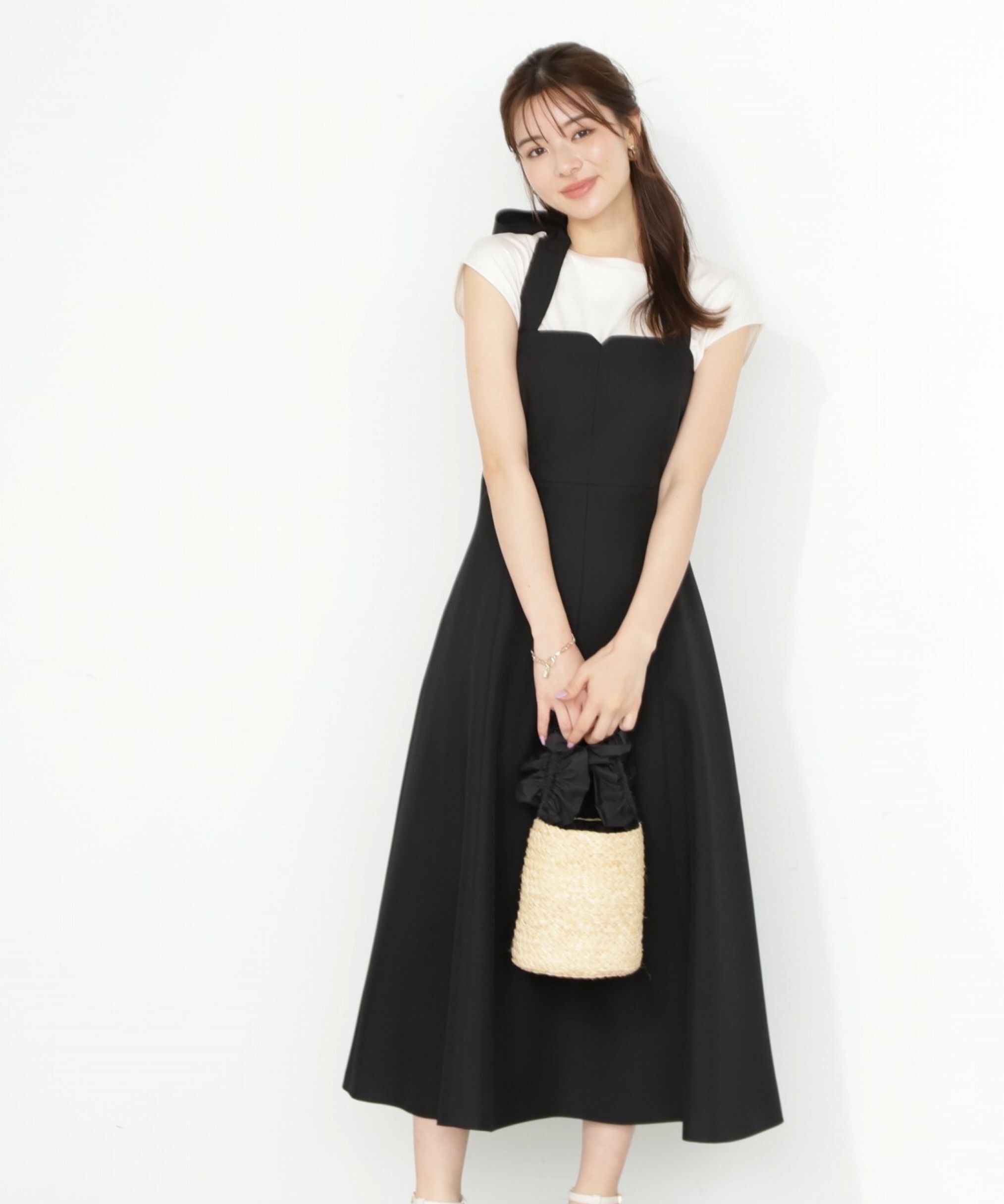 PROPORTION BODY DRESSING「ホルターネックジャンスカ」|ワンピース|