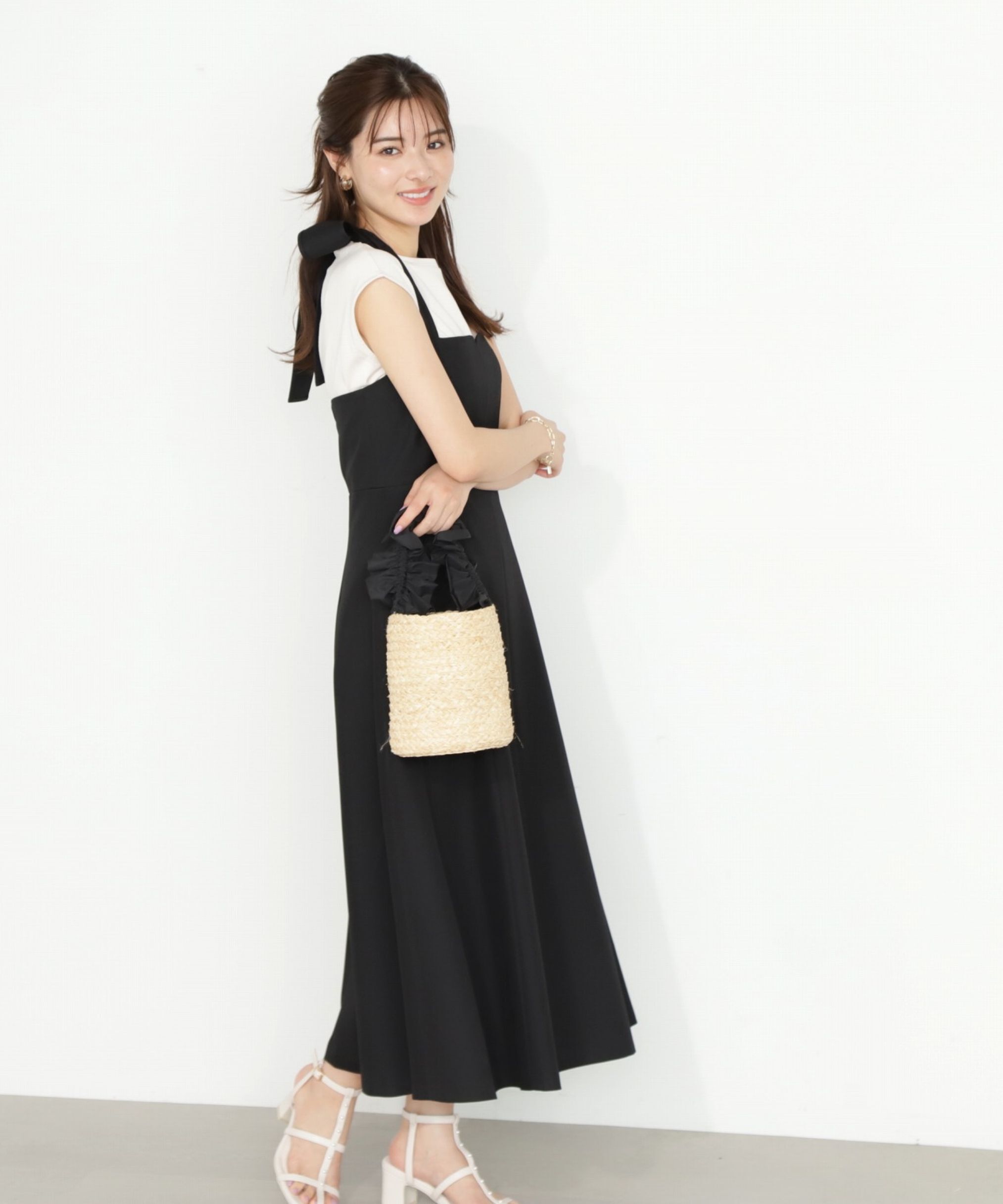 PROPORTION BODY DRESSING「ホルターネックジャンスカ」|ワンピース|