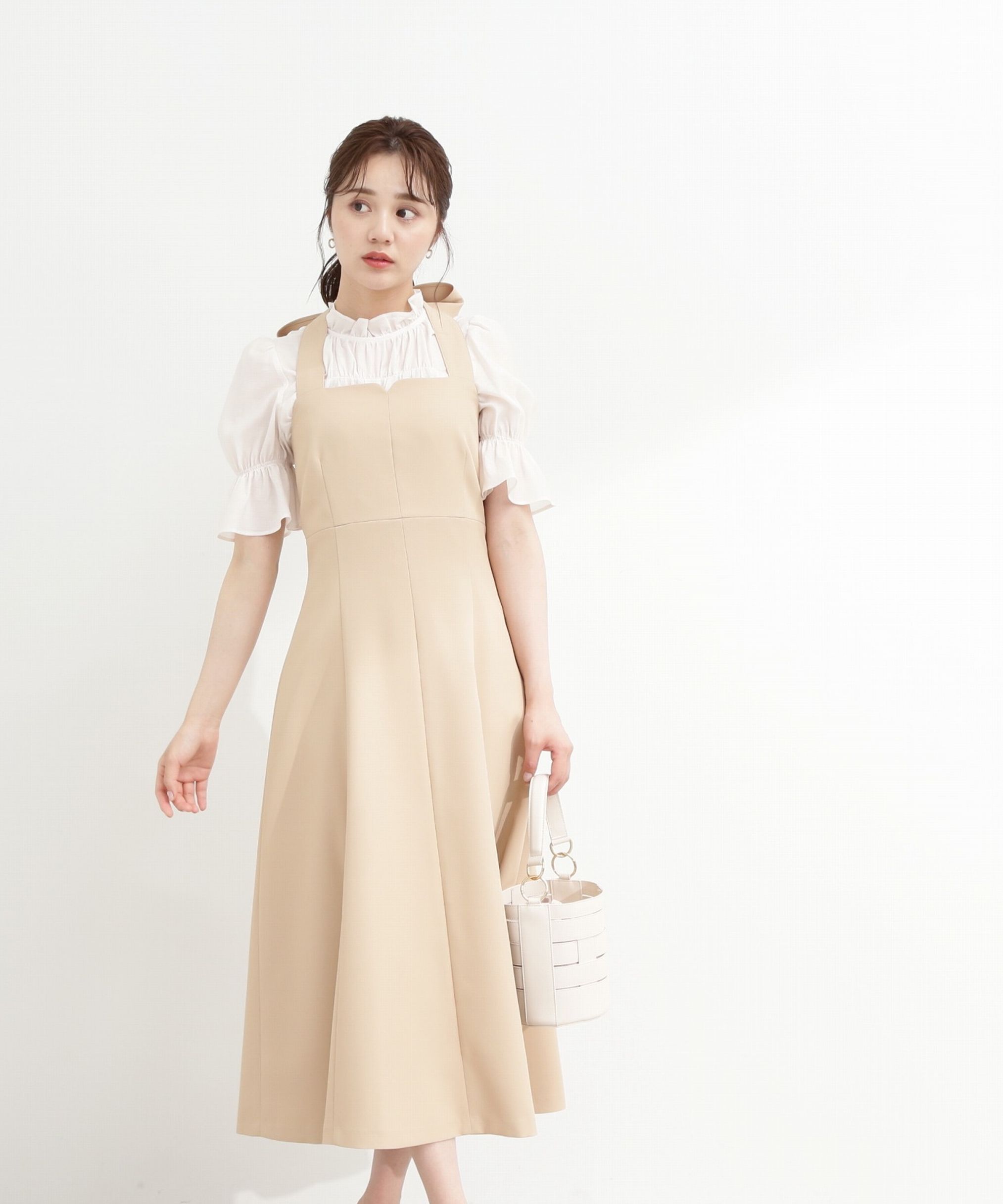 PROPORTION BODY DRESSING「ホルターネックジャンスカ」|ワンピース|