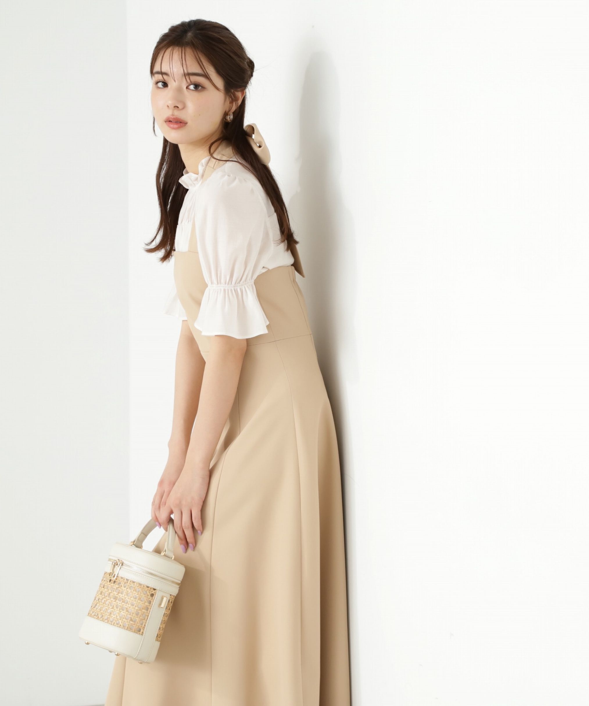 PROPORTION BODY DRESSING「ホルターネックジャンスカ」|ワンピース|
