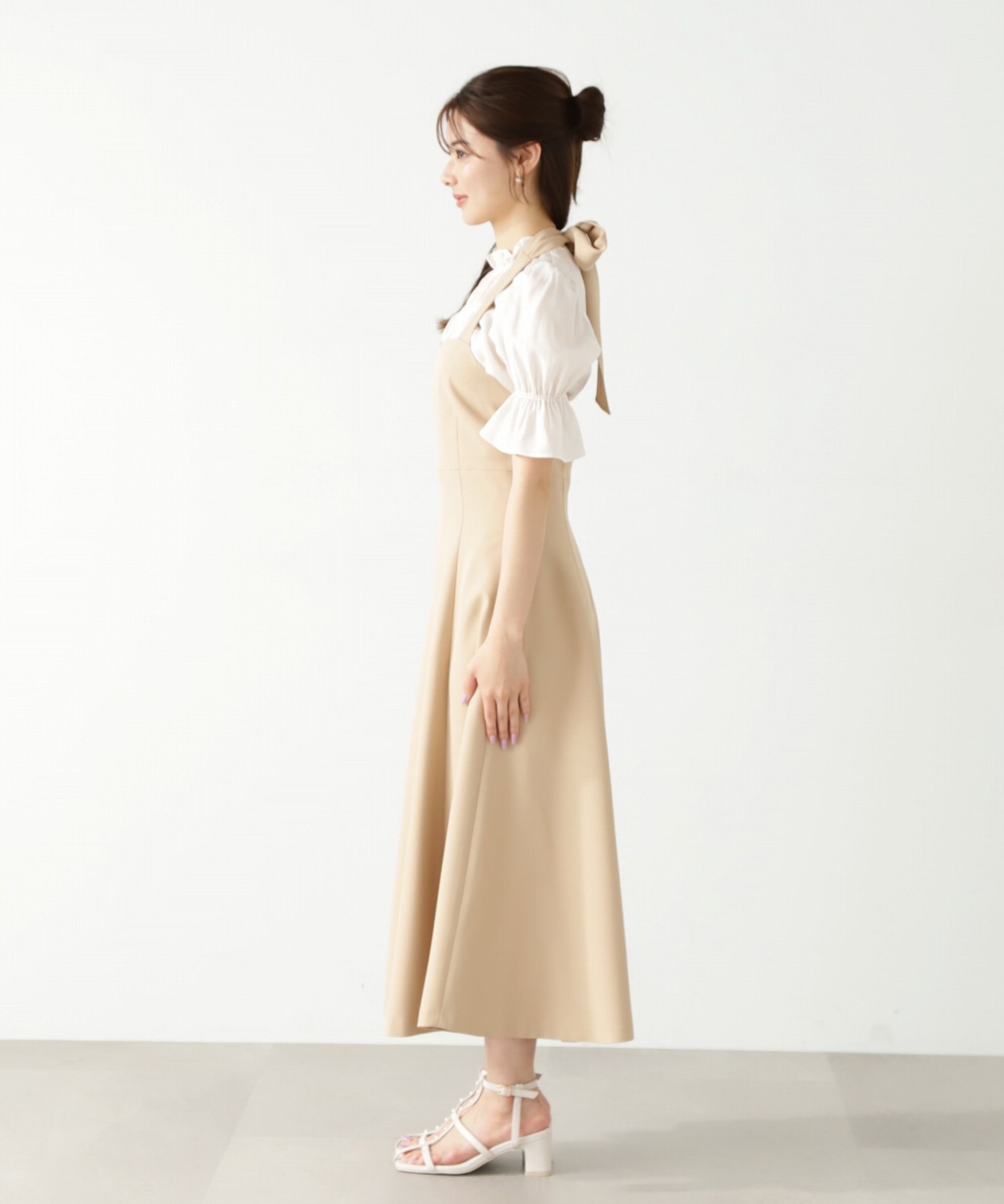 PROPORTION BODY DRESSING「ホルターネックジャンスカ」|ワンピース|