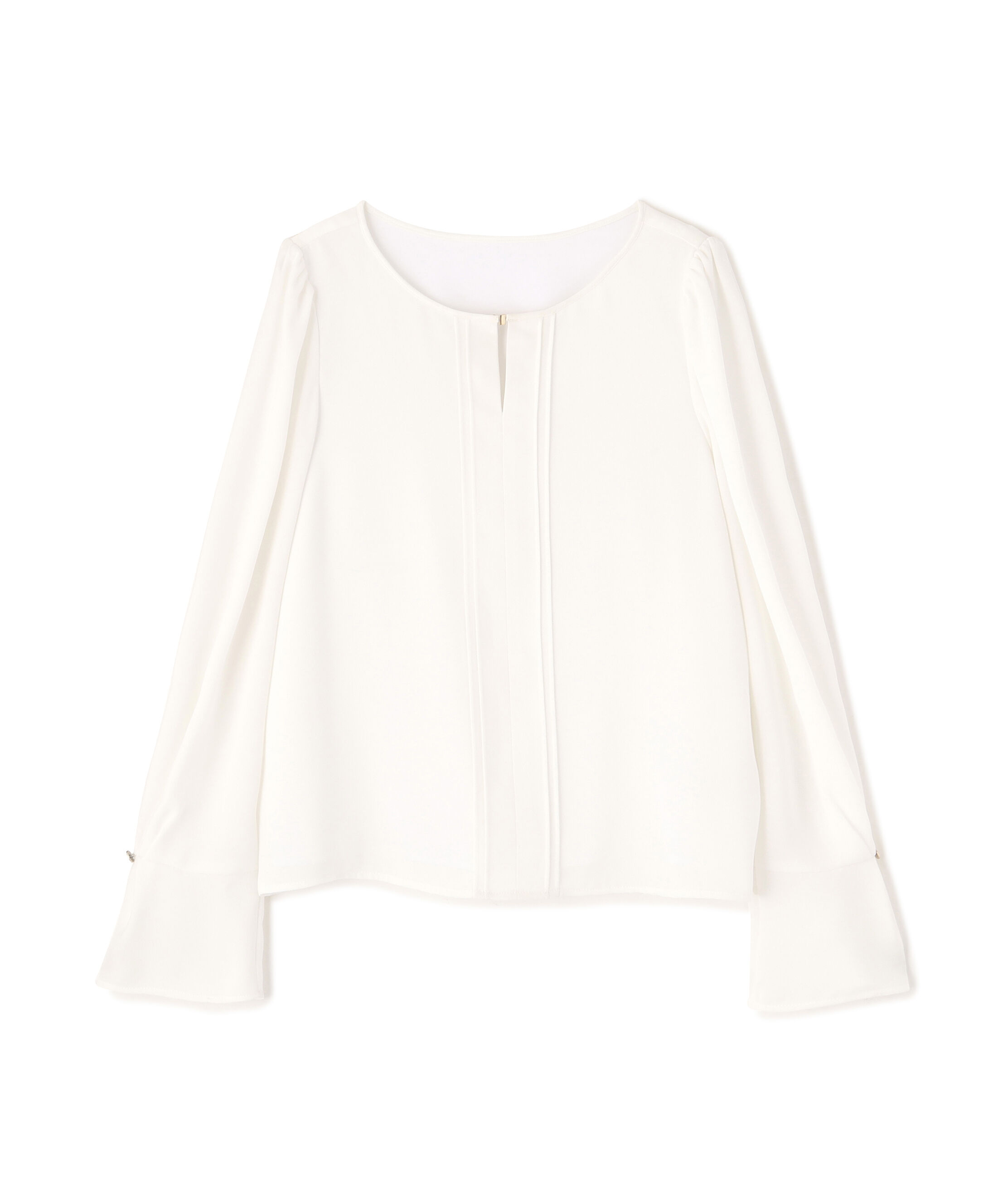 PROPORTION BODY DRESSING「＜ウォッシャブル＞ピンタックブラウス」|シャツ・ブラウス|