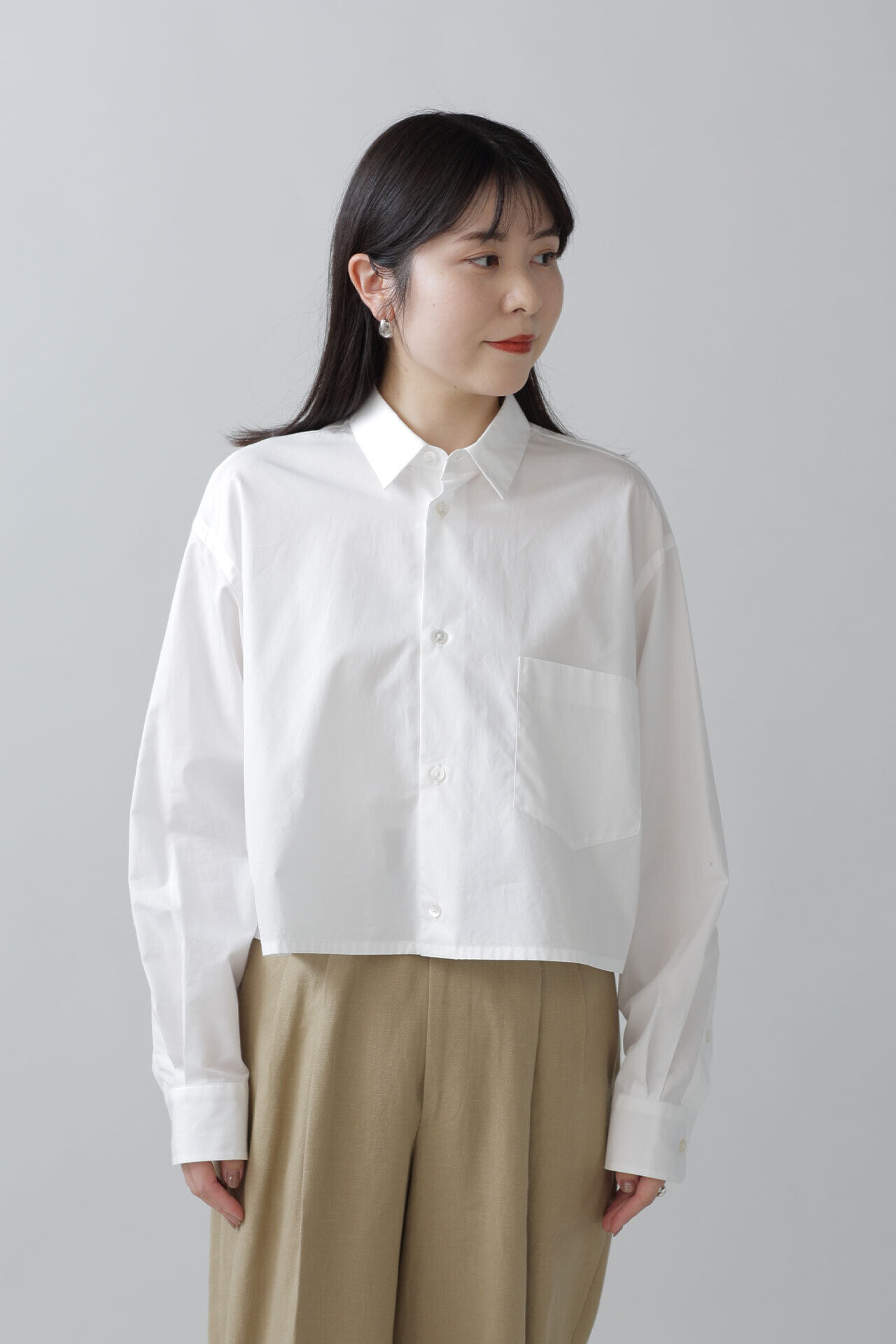YLEVE 「YLEVE / COTTON TYPEWRITER SHORT SH」|シャツ・ブラウス|