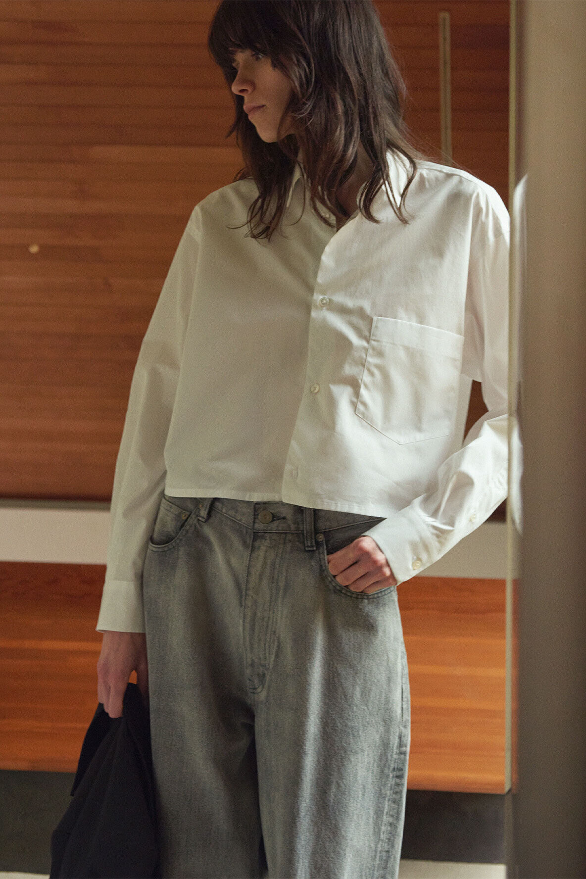 YLEVE 「YLEVE / COTTON TYPEWRITER SHORT SH」|シャツ・ブラウス|