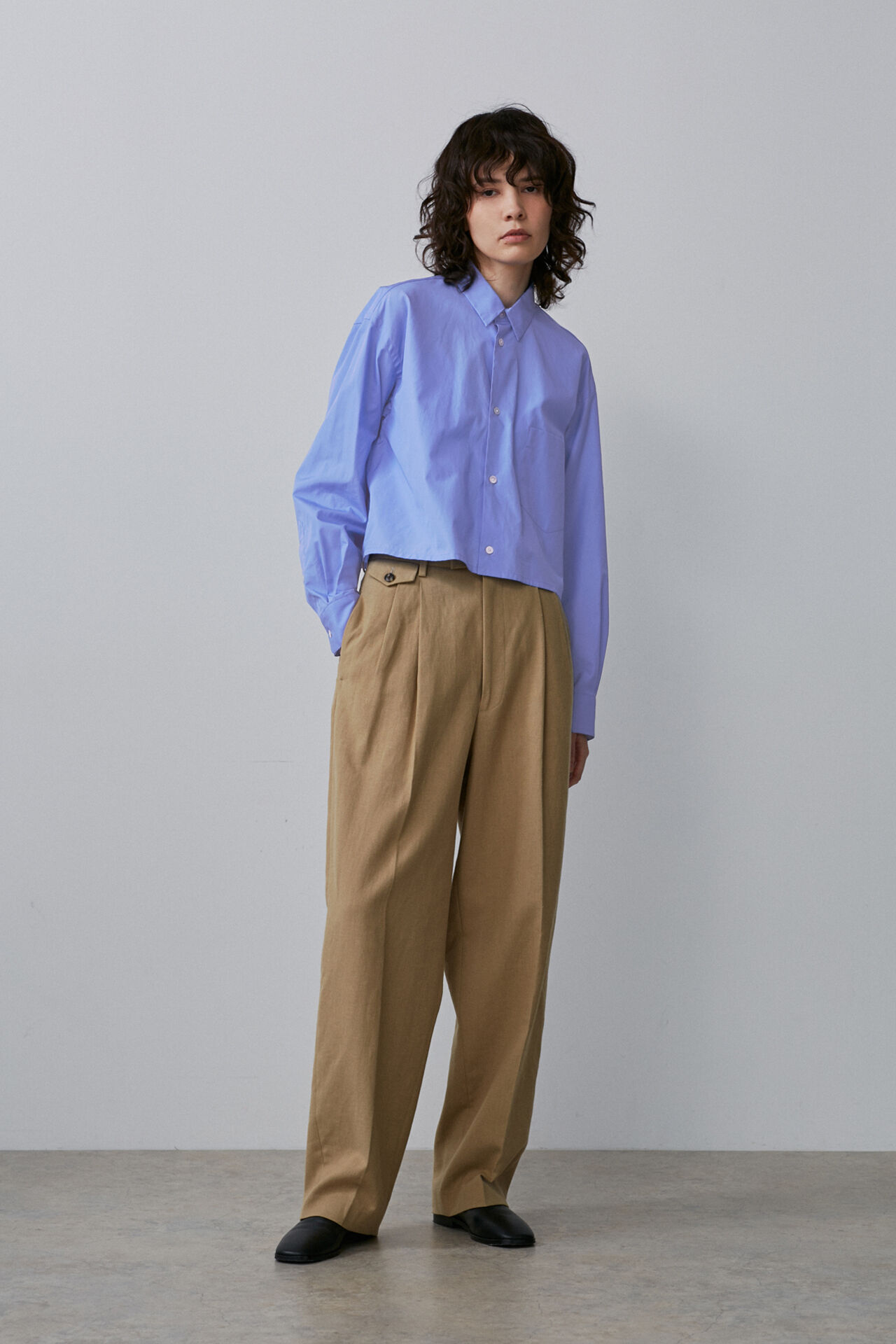 YLEVE 「YLEVE / COTTON TYPEWRITER SHORT SH」|シャツ・ブラウス|