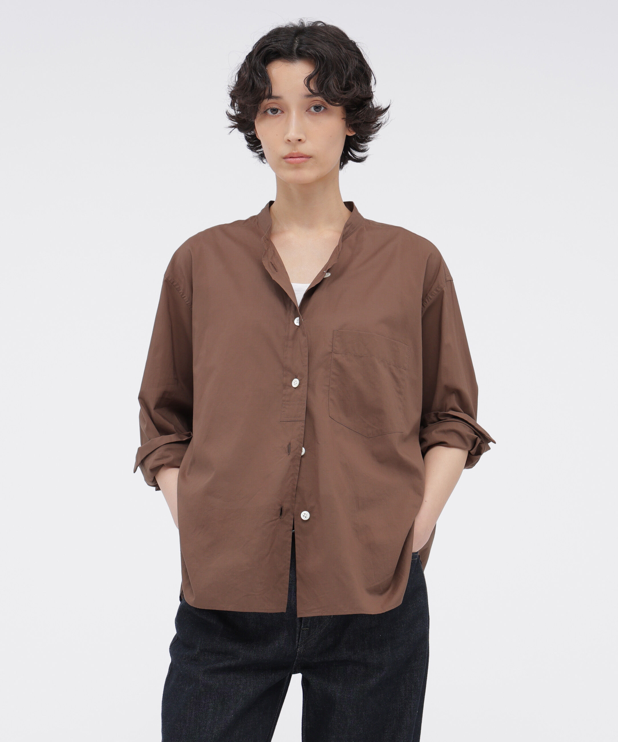  「SOFT COTTON POPLIN SHIRT」|シャツ・ブラウス|MOCHA3