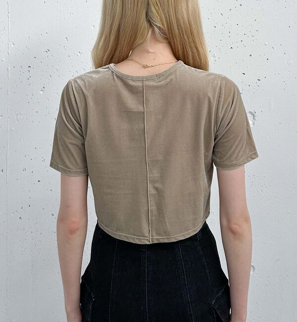archives「ベロア半袖ＴＯＰＳ」|Tシャツ・カットソー|