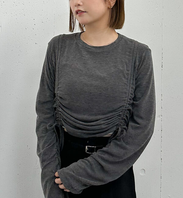 archives「ドロストギャザーカットＴＯＰＳ」|Tシャツ・カットソー|