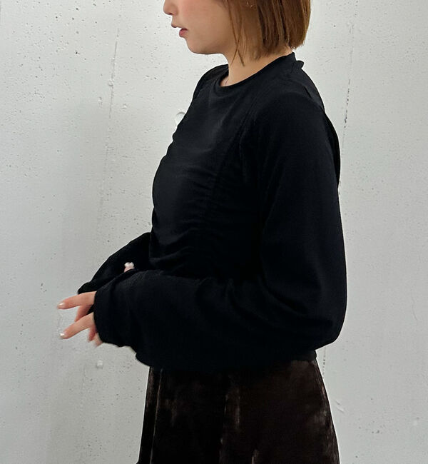 archives「ドロストギャザーカットＴＯＰＳ」|Tシャツ・カットソー|