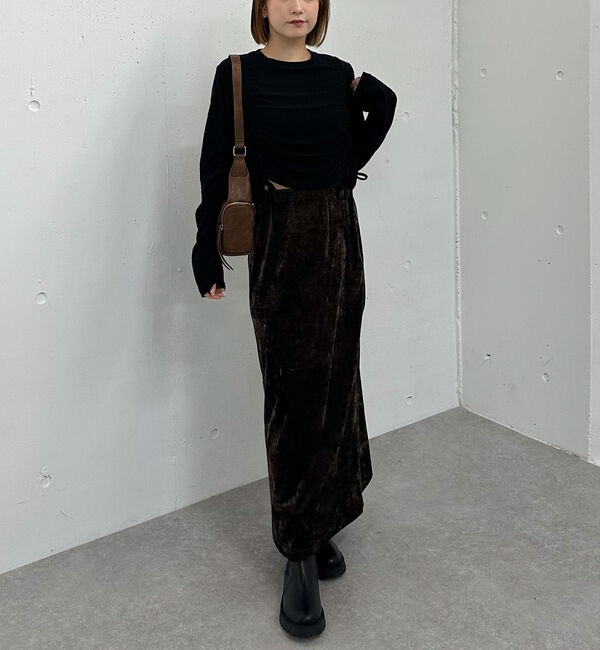archives「ドロストギャザーカットＴＯＰＳ」|Tシャツ・カットソー|