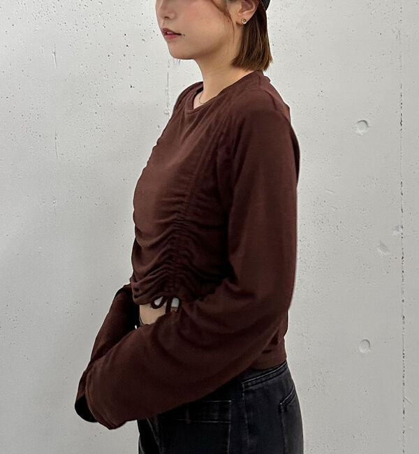 archives「ドロストギャザーカットＴＯＰＳ」|Tシャツ・カットソー|