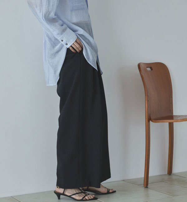 Doux archives「多機能ツータックワイドパンツ」|チノ|