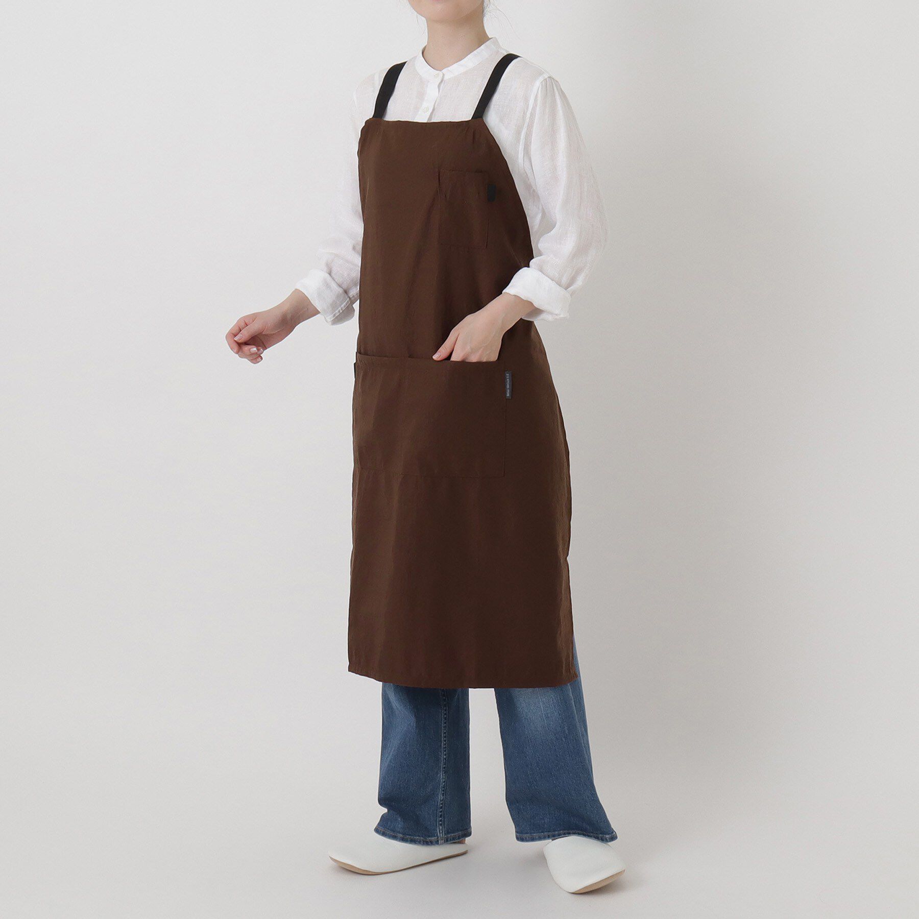 212 KITCHEN STORE「無地撥水エプロン BR ＜212Kオリジナル＞」|食器・キッチングッズ|