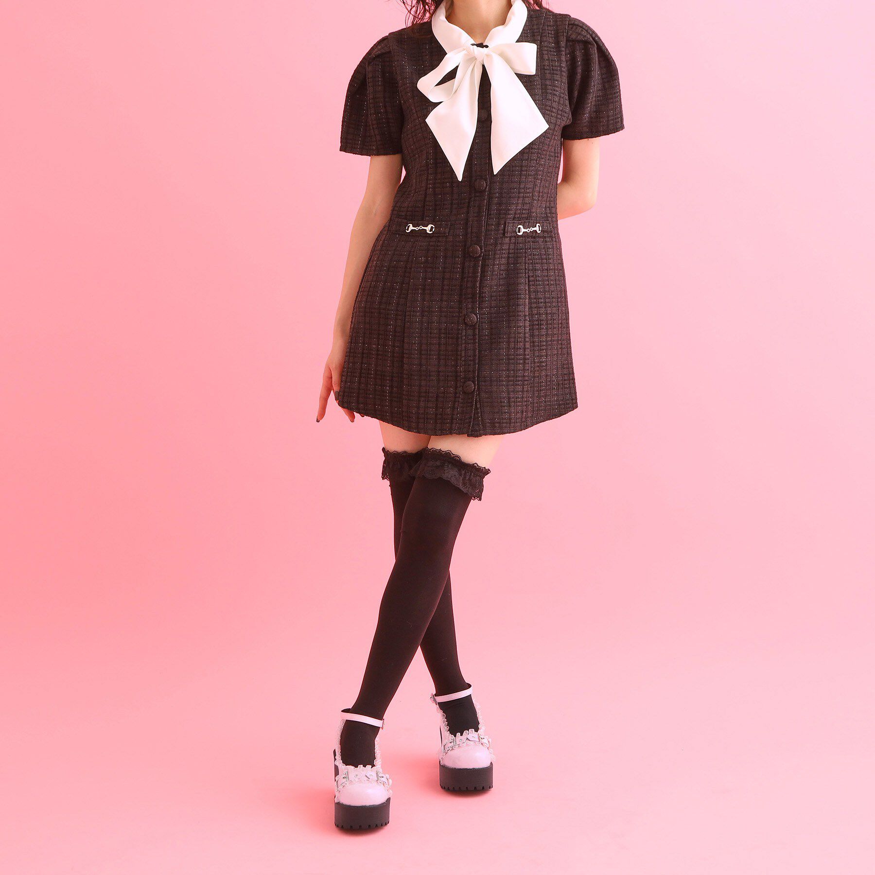 csT&P「厚底フリルロリータパンプス」|パンプス|