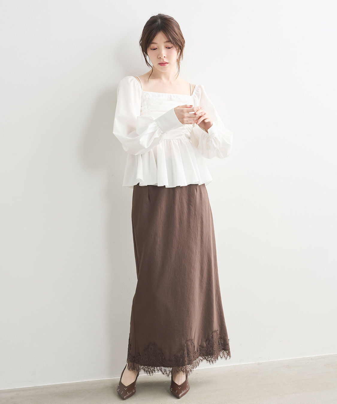 COCO DEAL「オフショルペプラムブラウス」|シャツ・ブラウス|