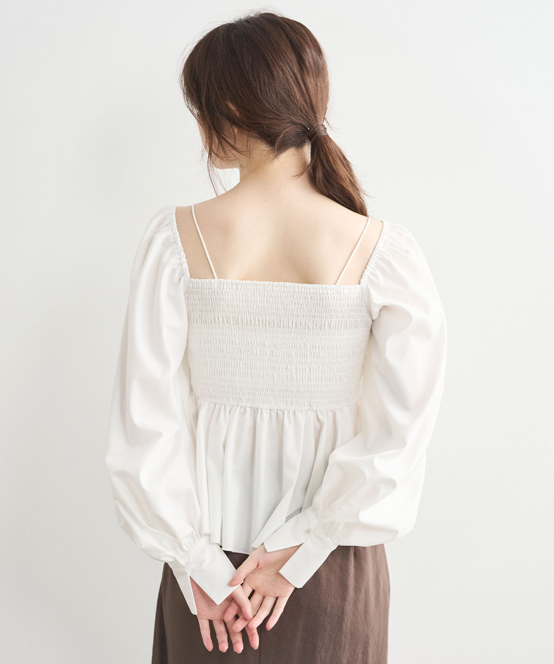 COCO DEAL「オフショルペプラムブラウス」|シャツ・ブラウス|