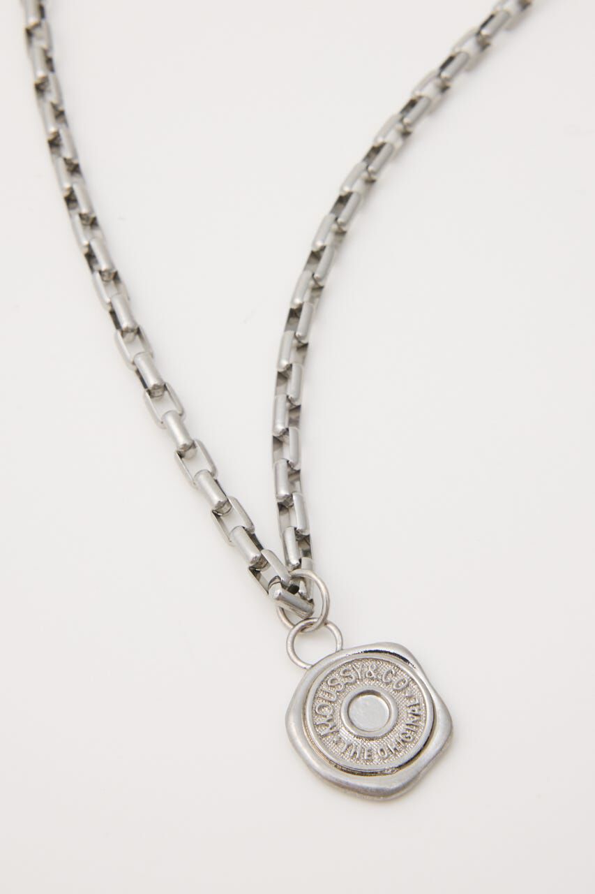 MOUSSY「STAMP CHAIN ネックレス」|ネックレス|