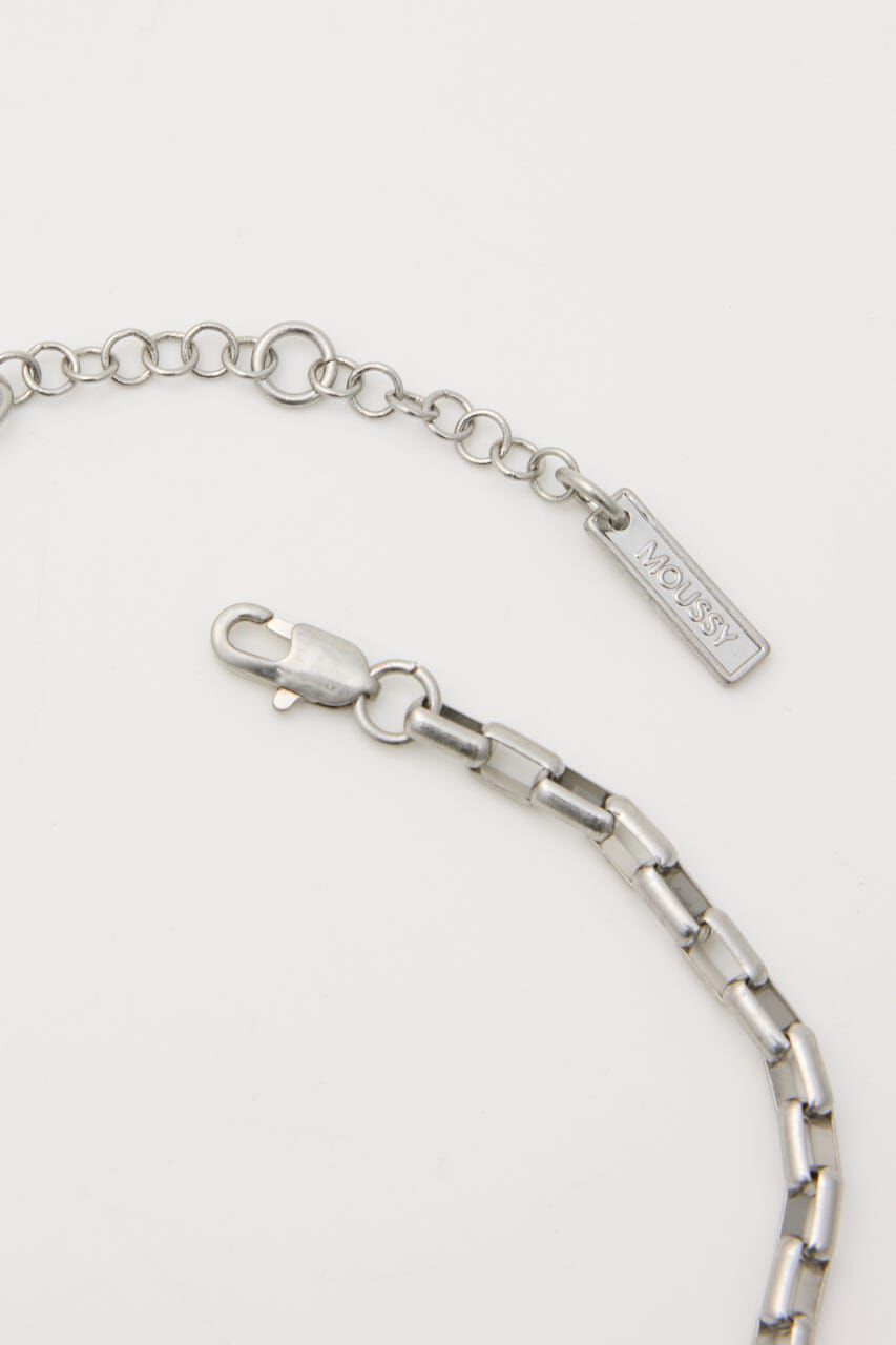 MOUSSY「STAMP CHAIN ネックレス」|ネックレス|