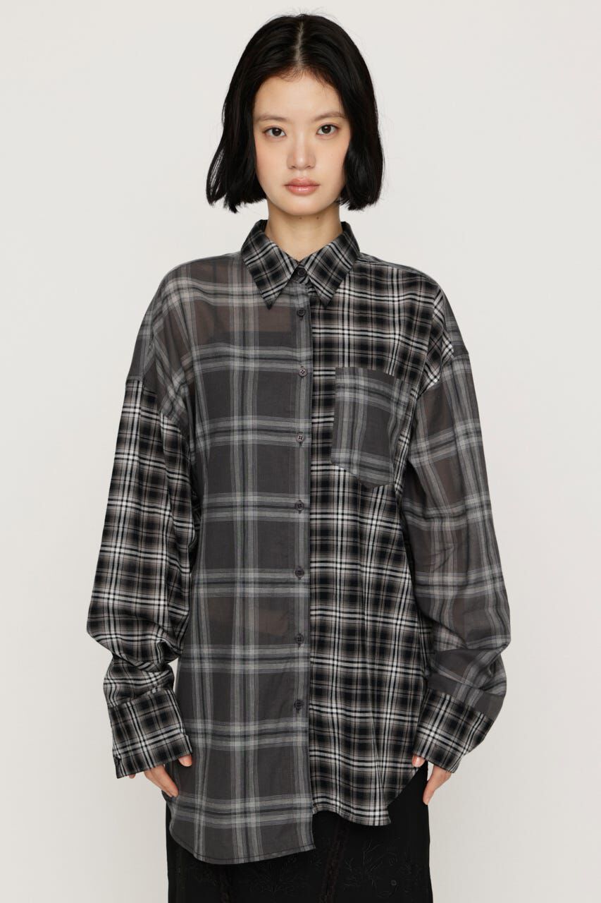 SLY「MANYWAY ASYMMETRY シャツ」|シャツ・ブラウス|