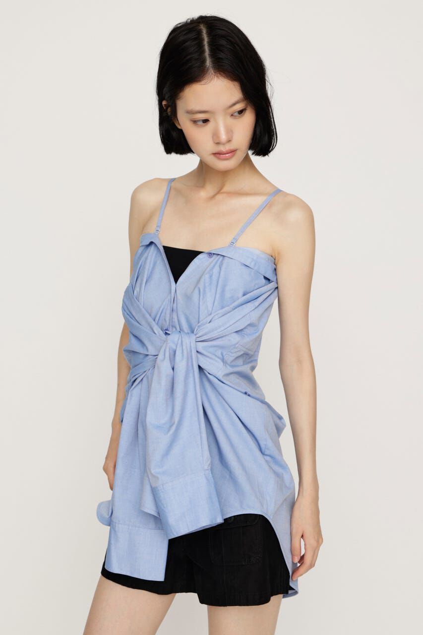 SLY「MANYWAY ASYMMETRY シャツ」|シャツ・ブラウス|