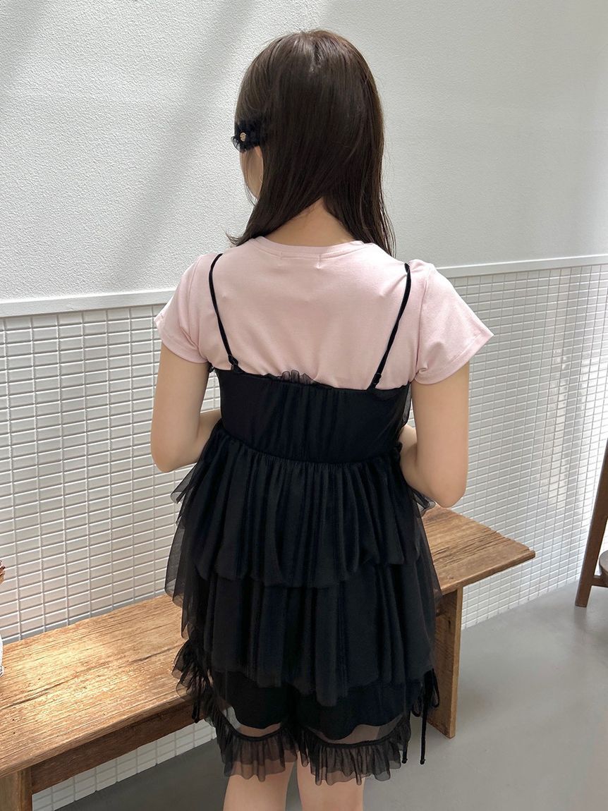 SNIDEL HOME「レースモチーフカットTシャツ」|ルームウェア|