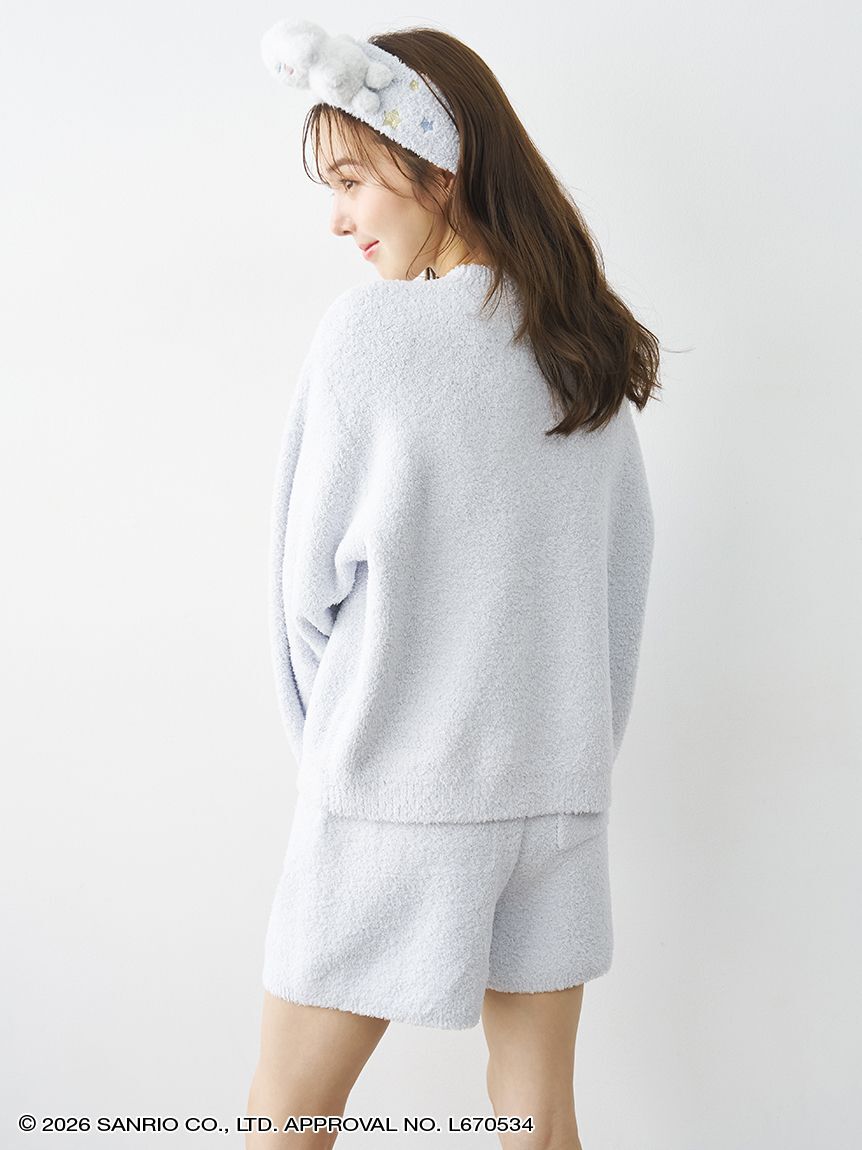 SNIDEL HOME「【WEB限定】【セット商品】【Cinnamoroll】ニットプルオーバー＆ショートパンツSET」|ルームウェア|