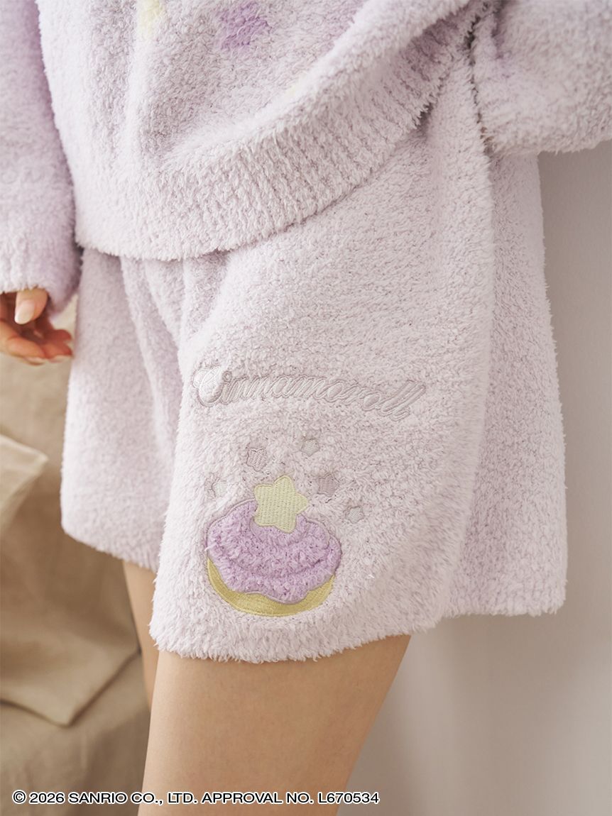 SNIDEL HOME「【WEB限定】【セット商品】【Cinnamoroll】ニットプルオーバー＆ショートパンツSET」|ルームウェア|