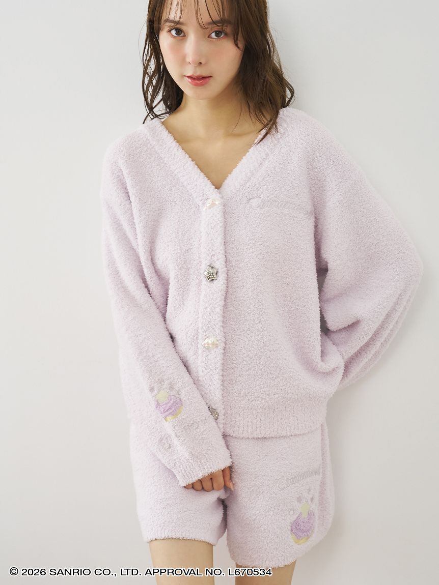 SNIDEL HOME「【Cinnamoroll】デザインボタンニットカーディガン」|ルームウェア|