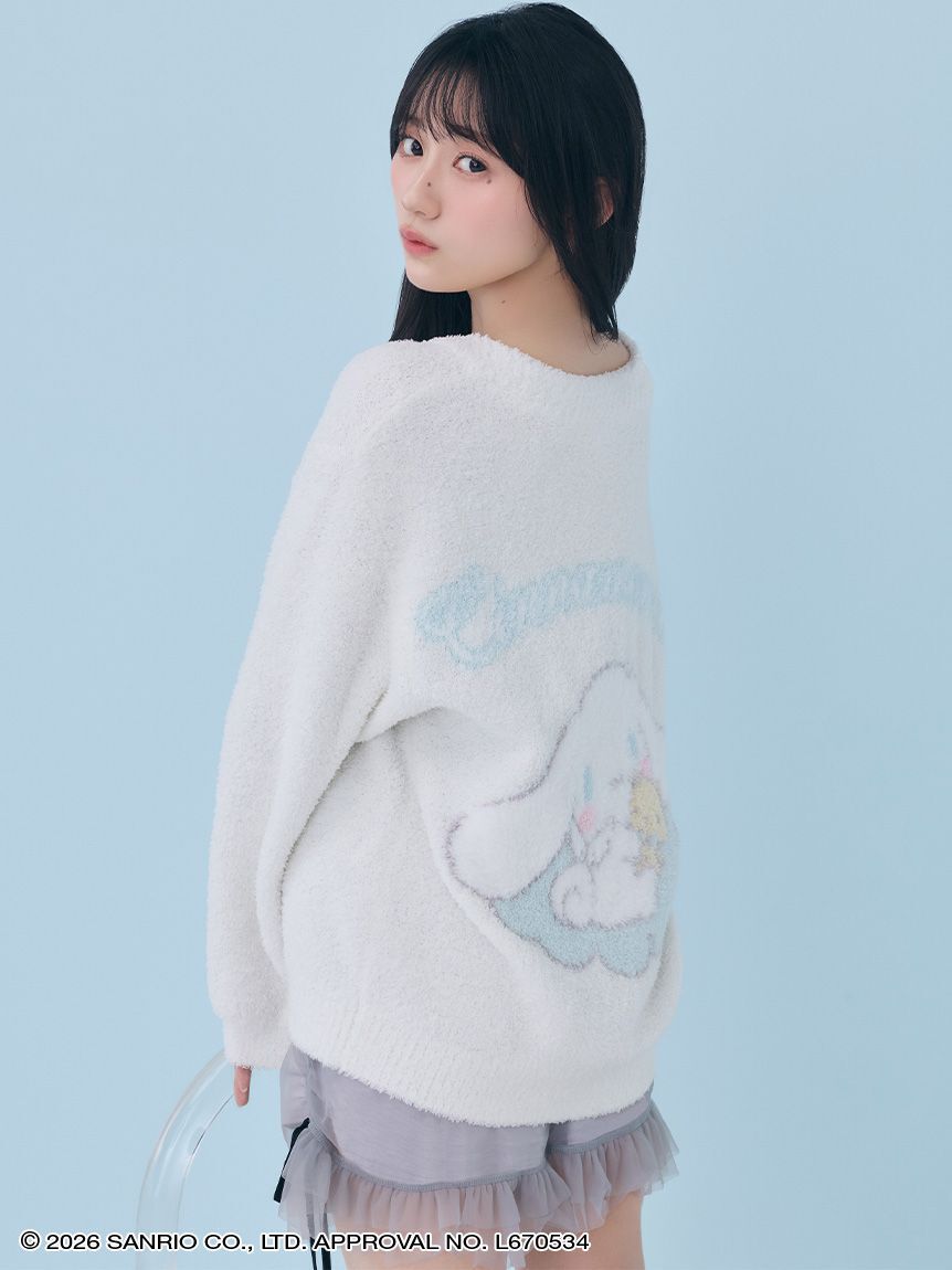 SNIDEL HOME「【Cinnamoroll】デザインボタンニットカーディガン」|ルームウェア|