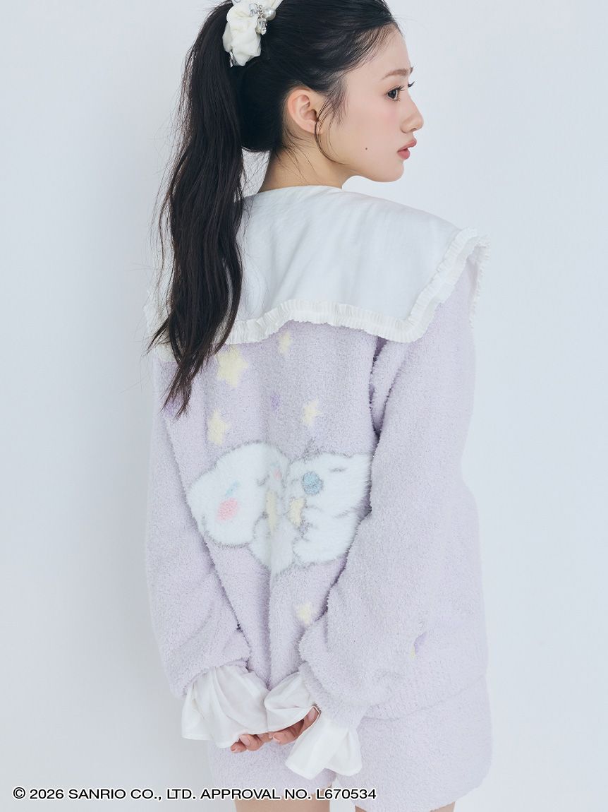 SNIDEL HOME「【Cinnamoroll】デザインボタンニットカーディガン」|ルームウェア|
