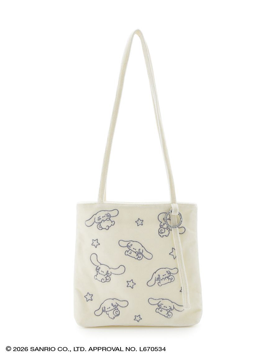 SNIDEL HOME「【Cinnamoroll】ベロアバッグ」|トートバッグ|